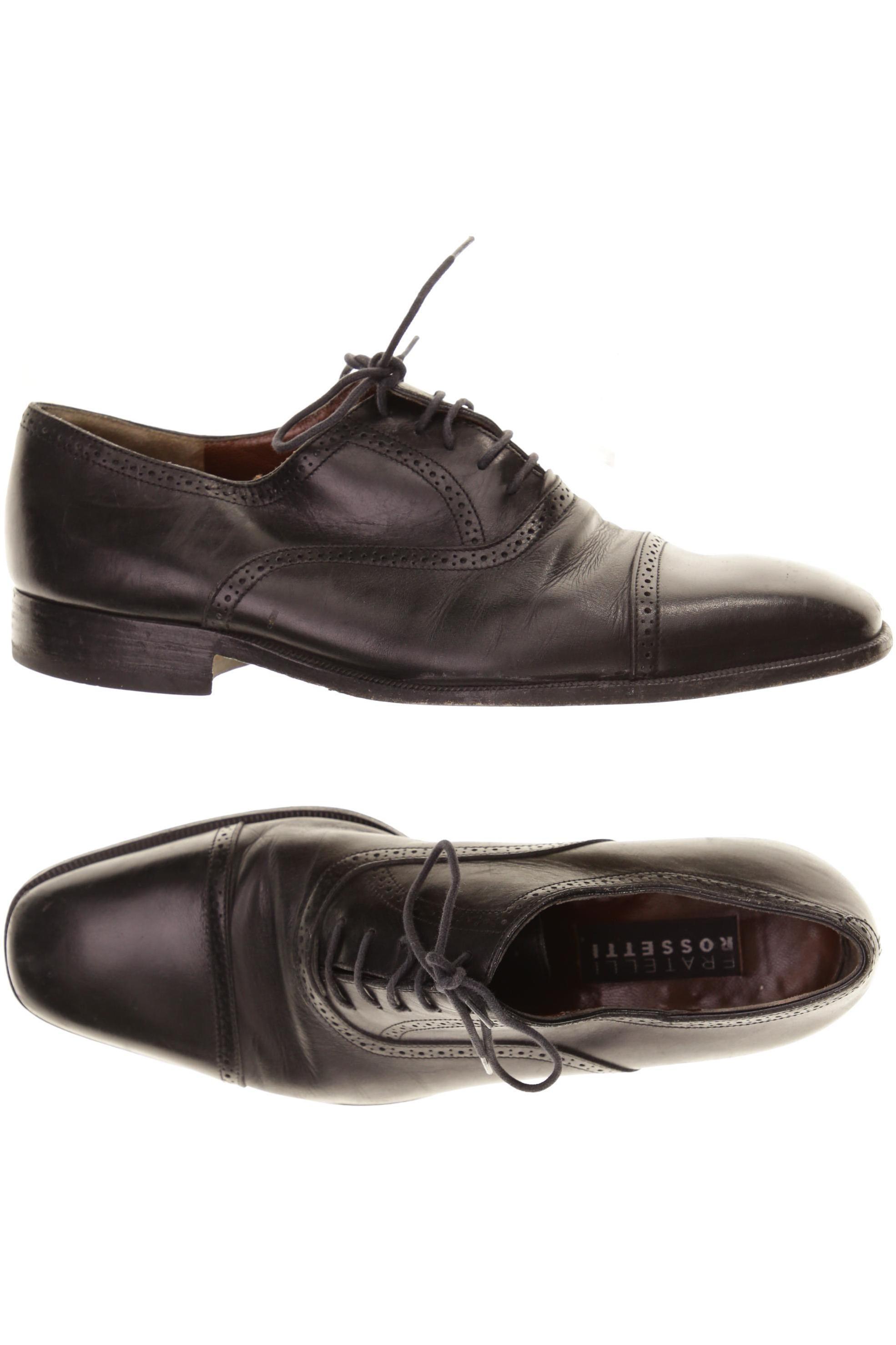 Thumbnail - Fratelli Rossetti Herren Halbschuh, schwarz, Gr. 7.5