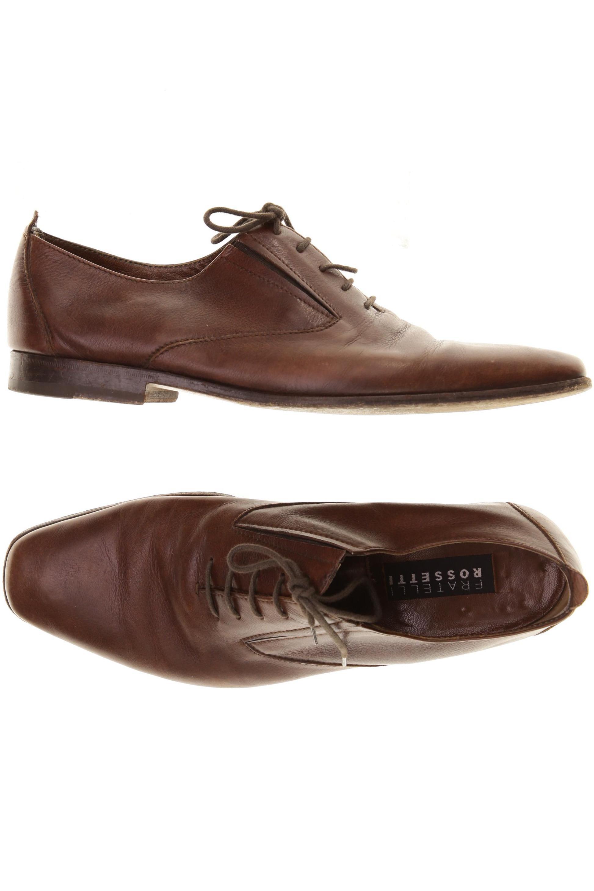 

Fratelli Rossetti Herren Halbschuh, braun, Gr. 7.5