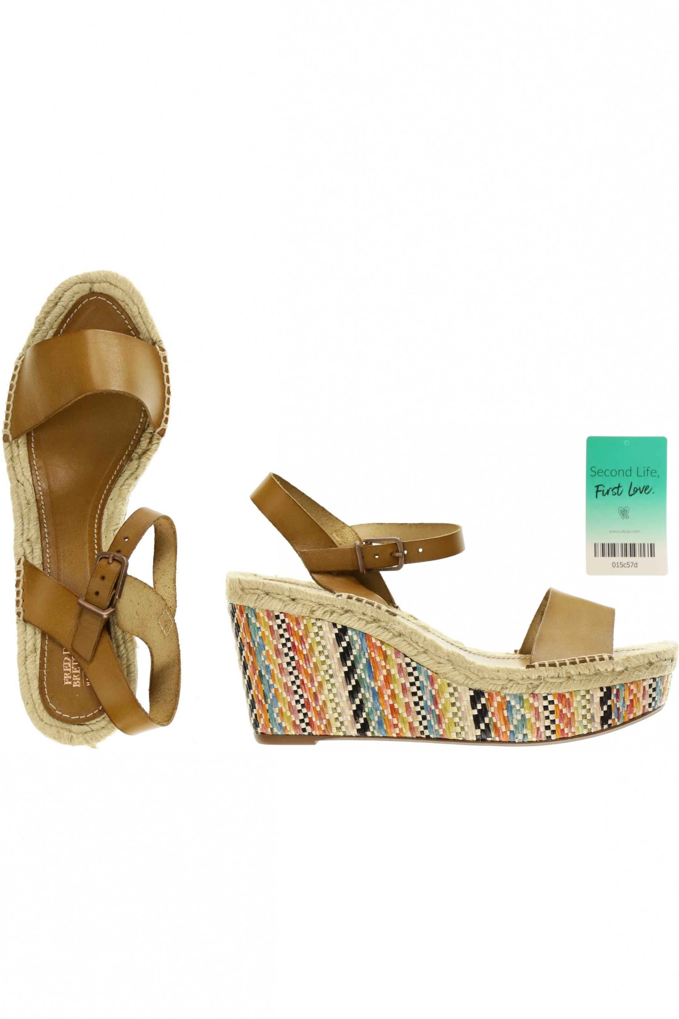 

Fred DE LA Bretoniere Damen Sandale, braun, Gr. 40