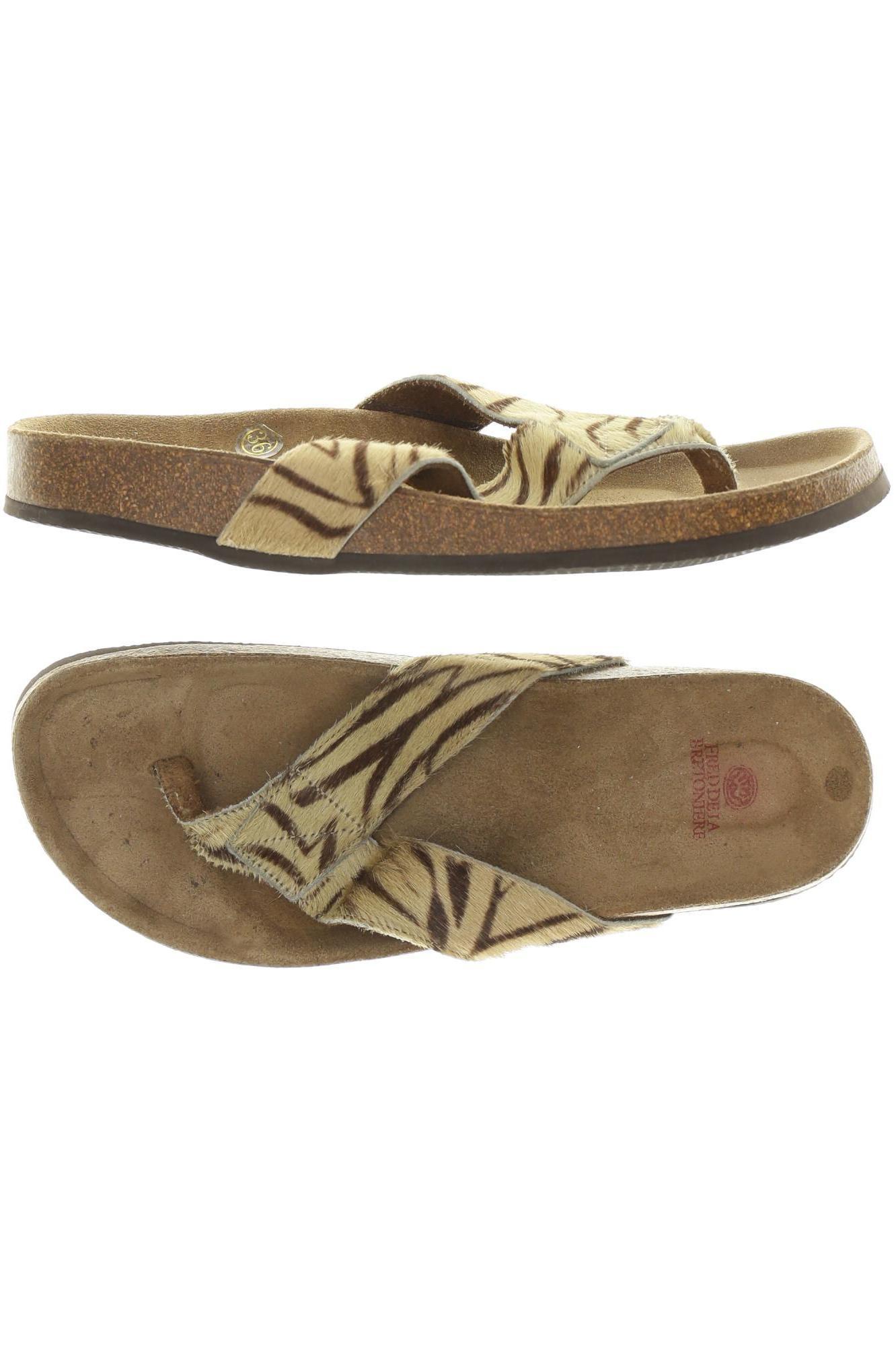 

Fred DE LA Bretoniere Damen Sandale, beige, Gr. 36