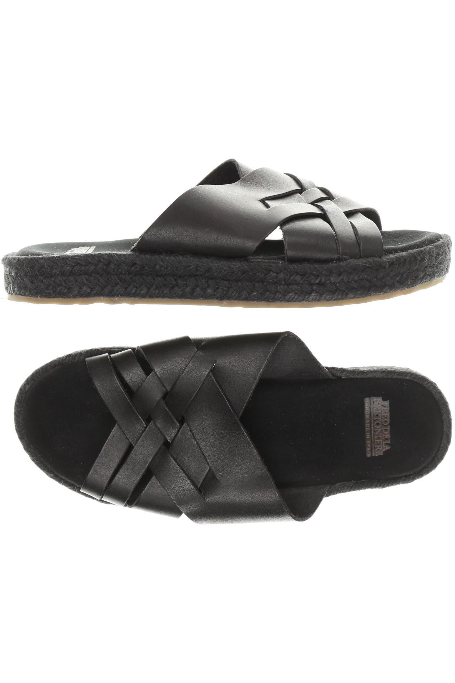 

Fred DE LA Bretoniere Damen Sandale, schwarz, Gr. 39