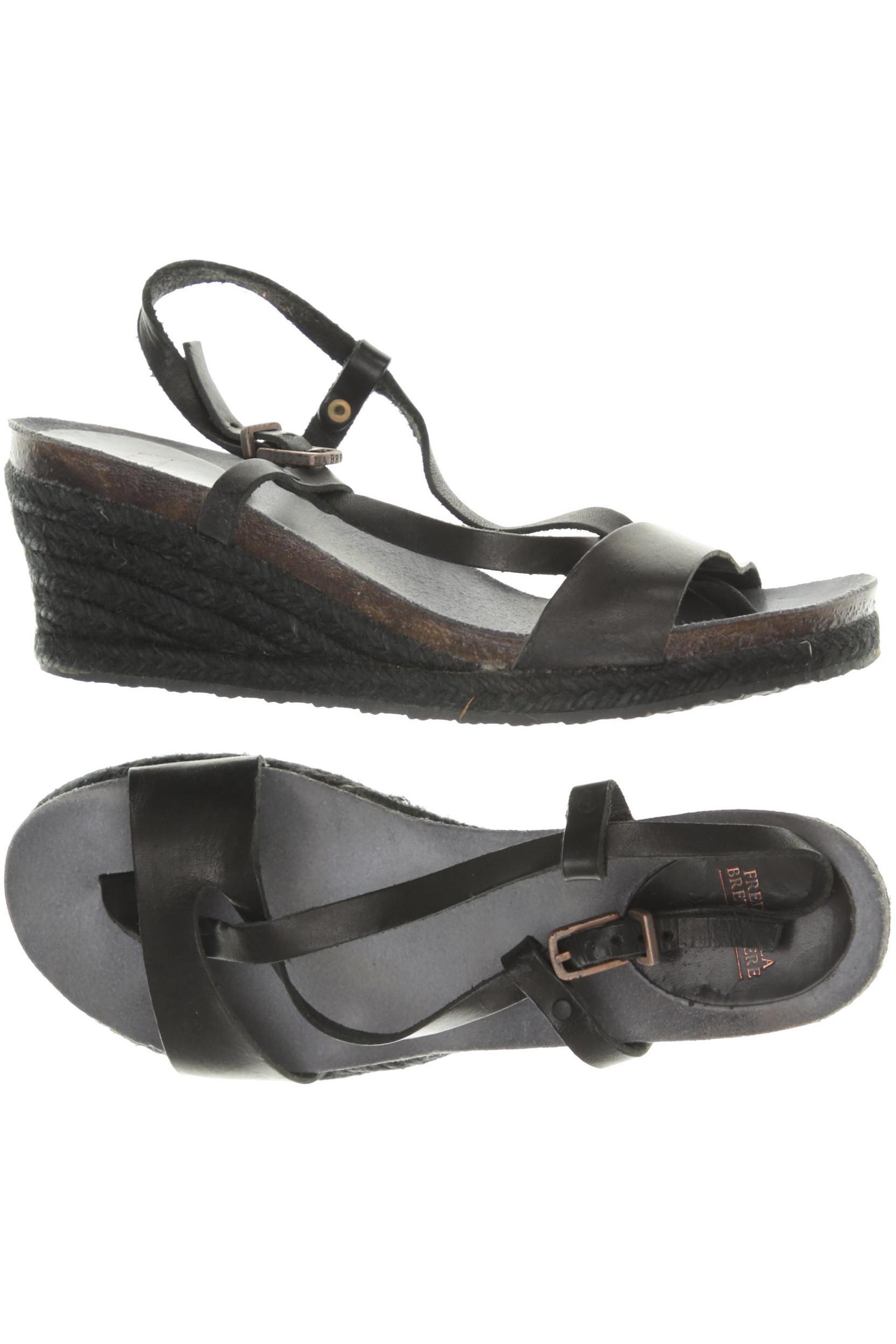 

Fred DE LA Bretoniere Damen Sandale, schwarz, Gr. 38