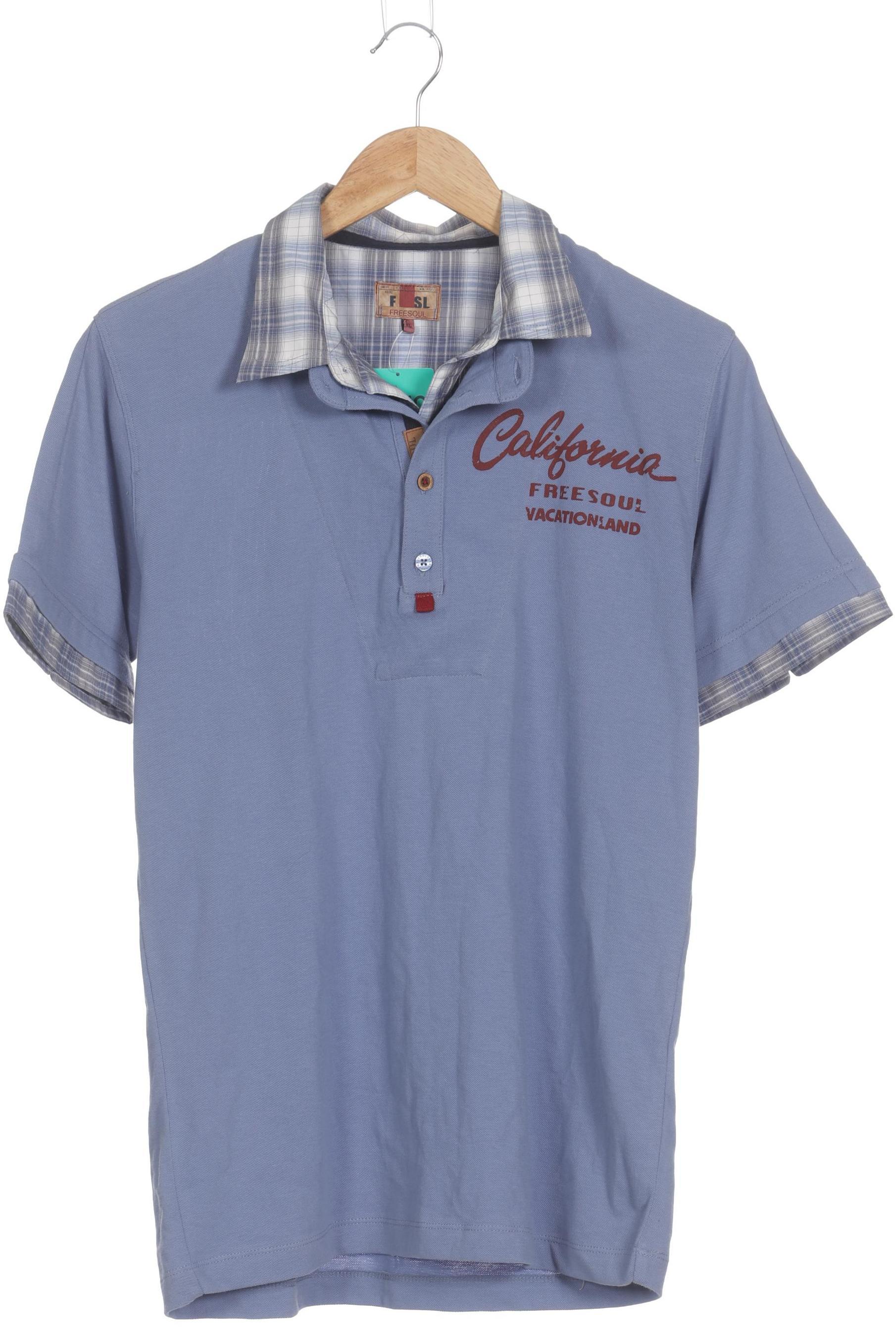 

Freesoul Herren Poloshirt, blau, Gr.