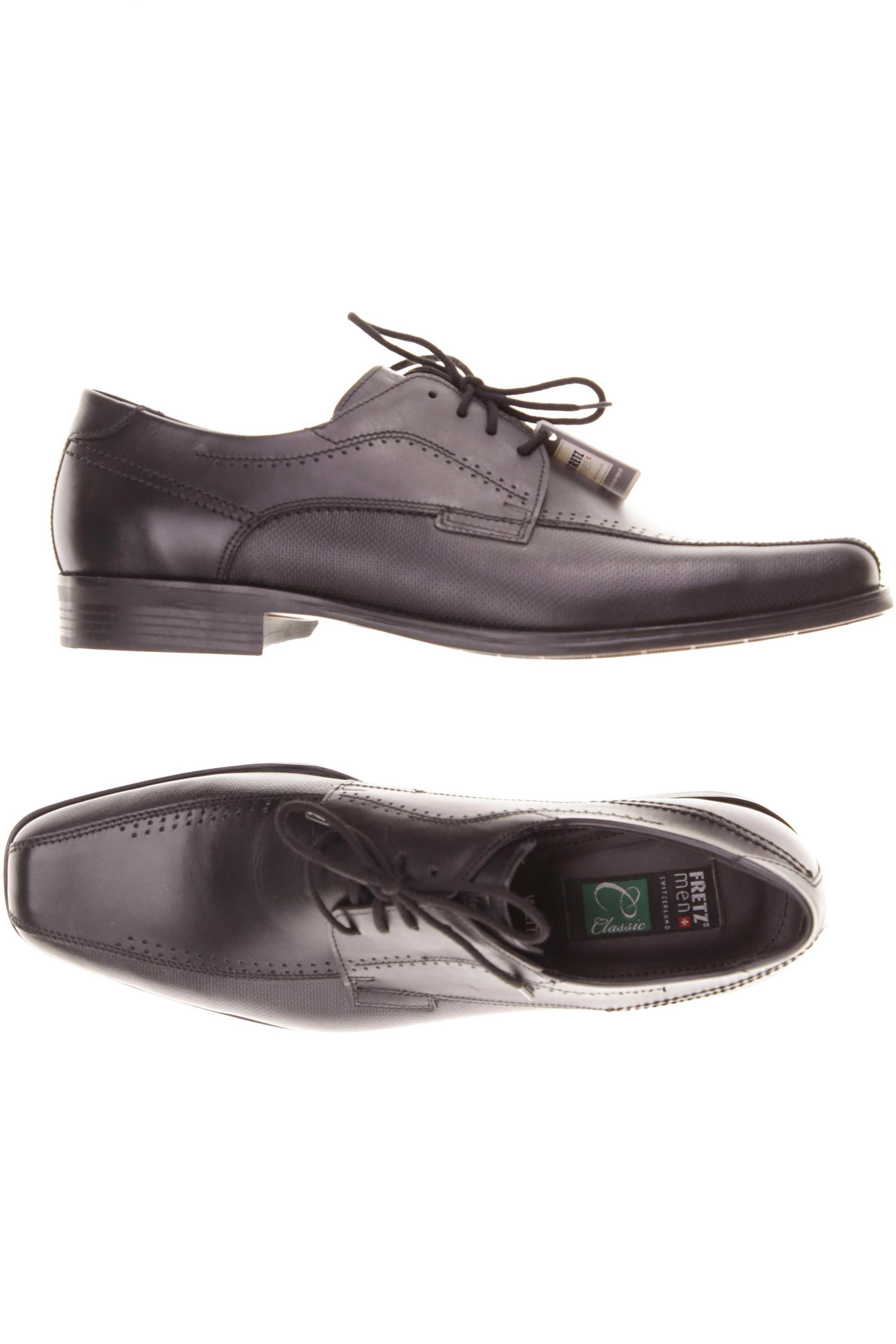 

Fretz MEN Herren Halbschuh, schwarz, Gr. 10