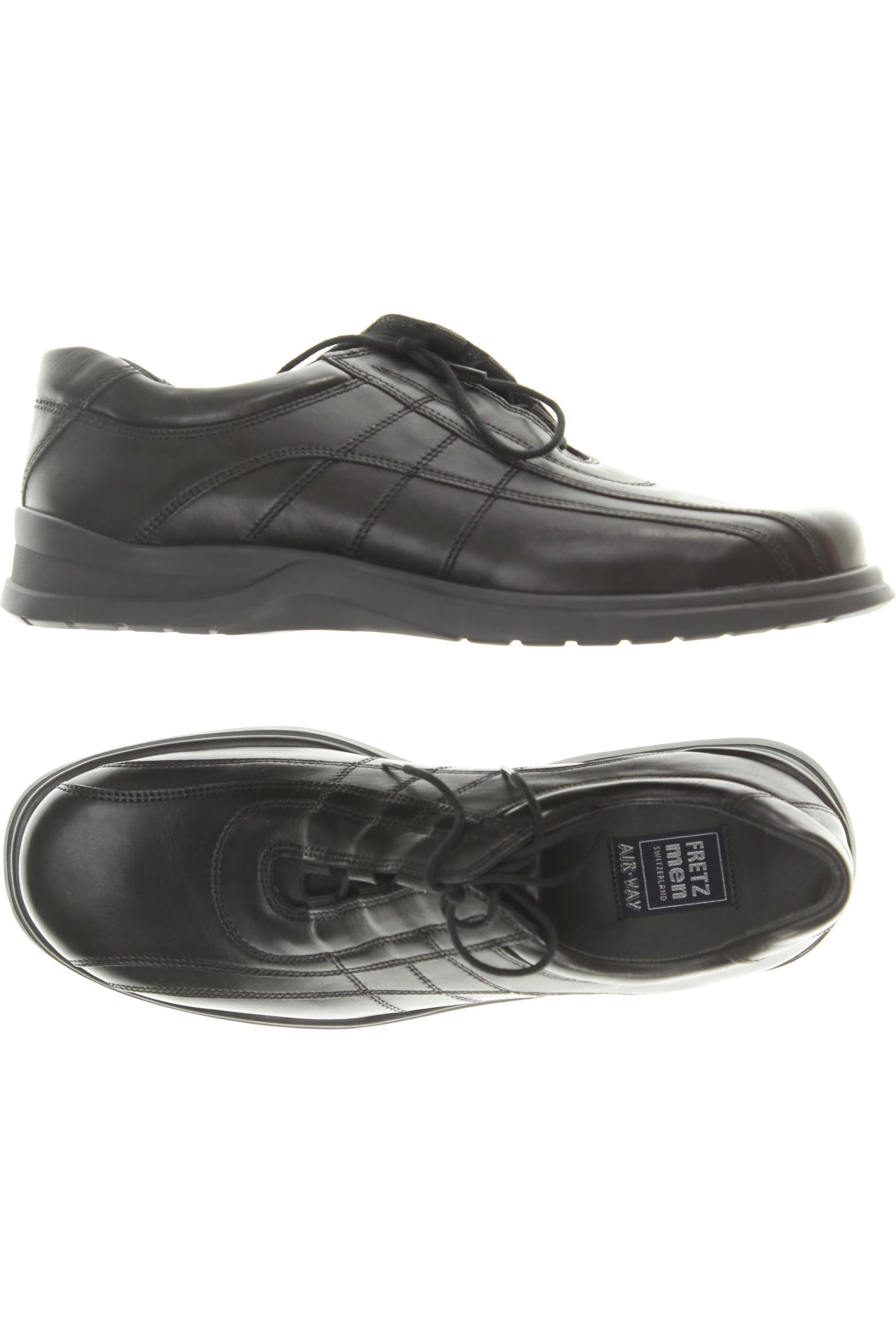 

Fretz MEN Herren Halbschuh, schwarz, Gr. 9.5
