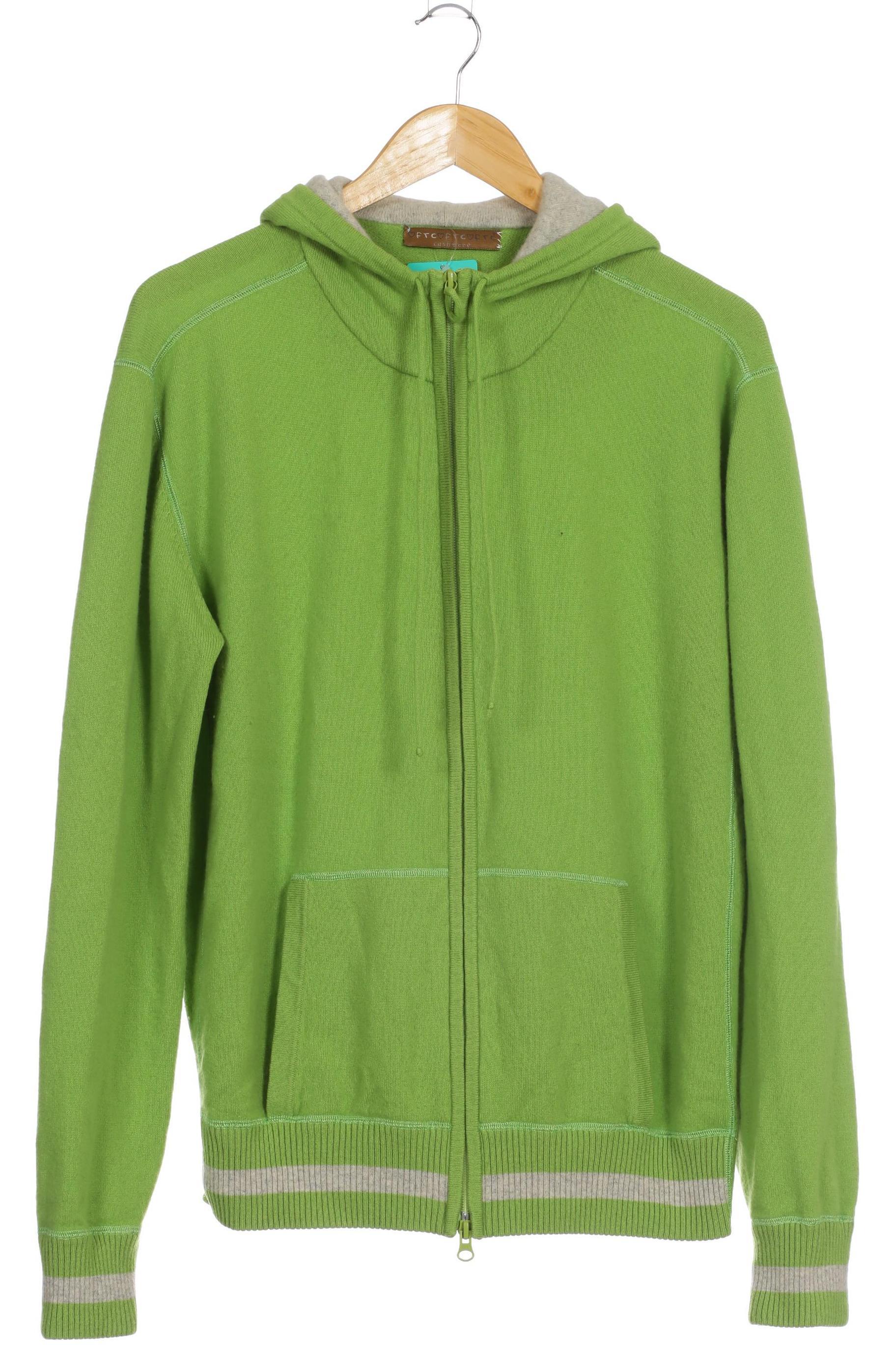 

FTC Cashmere Damen Strickjacke, grün, Gr.