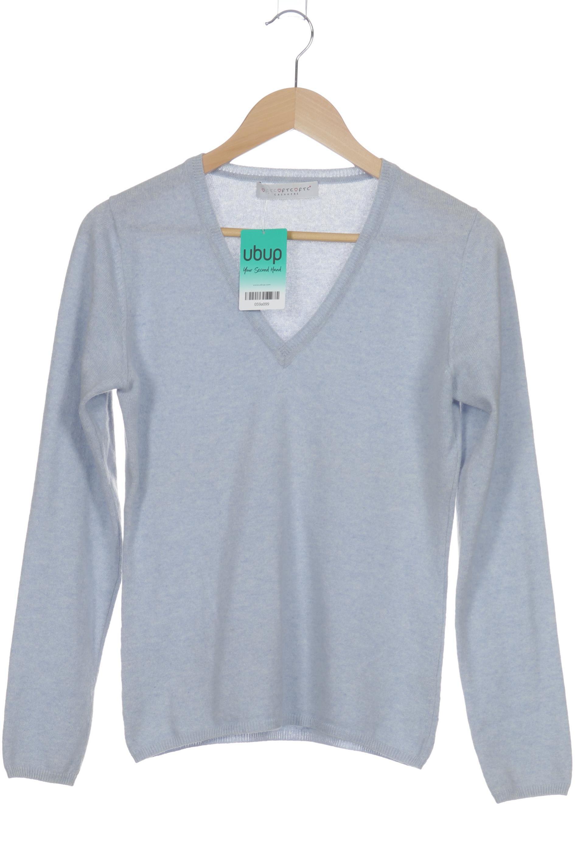 

FTC Cashmere Damen Pullover, blau, Gr.