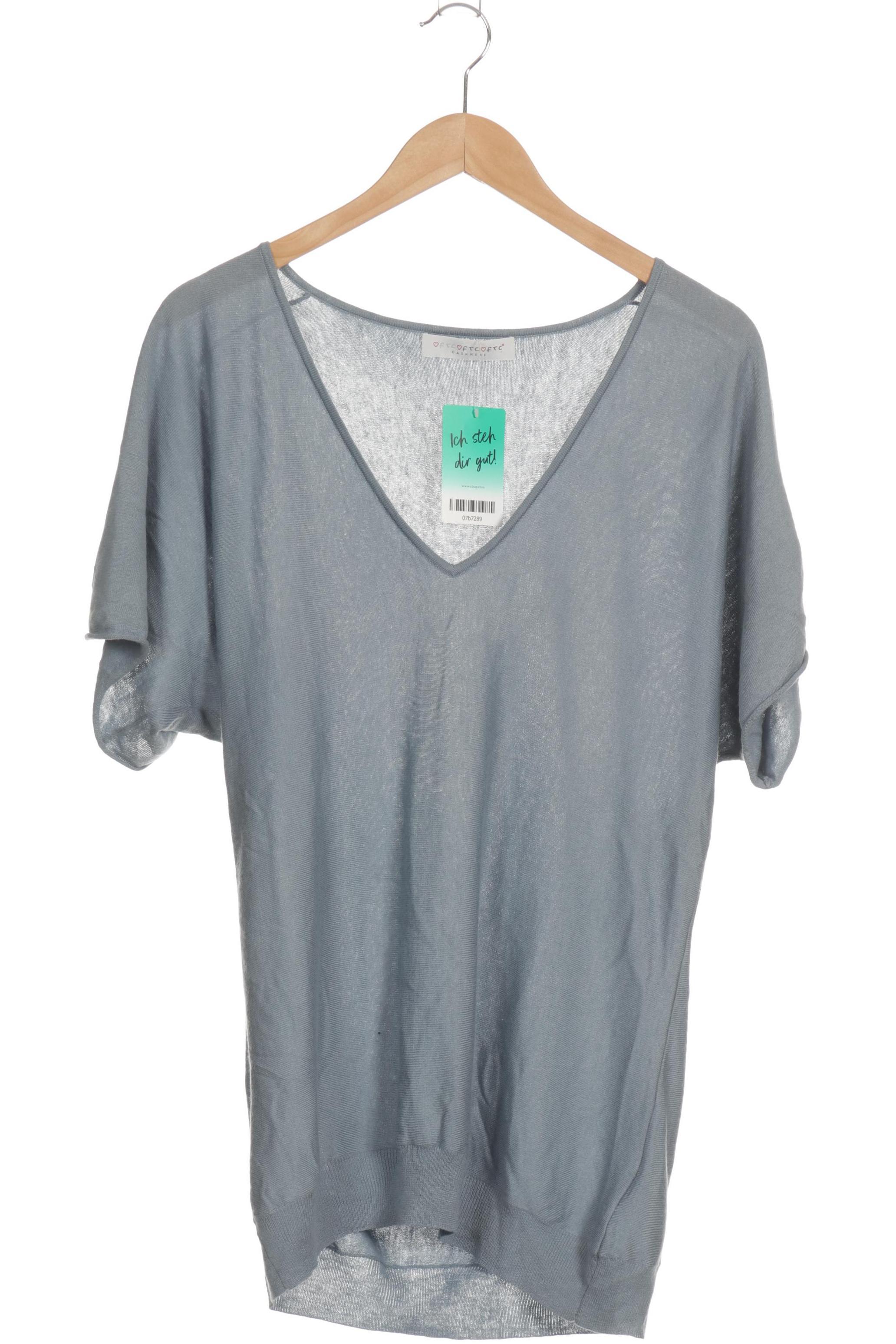 

FTC Cashmere Damen Pullover, blau, Gr.