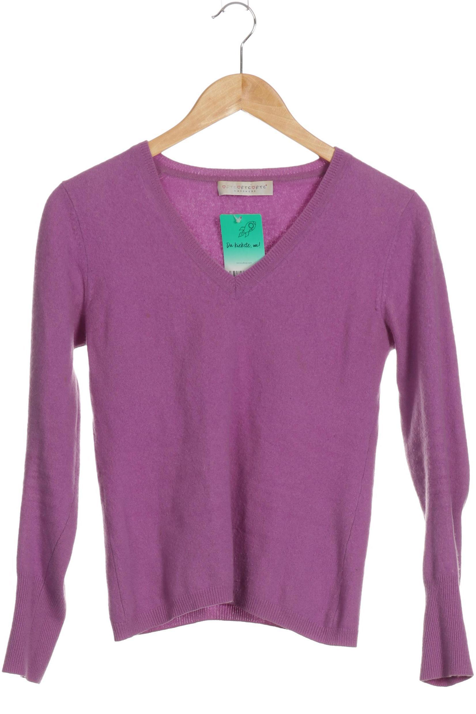 

FTC Cashmere Damen Pullover, lila, Gr.