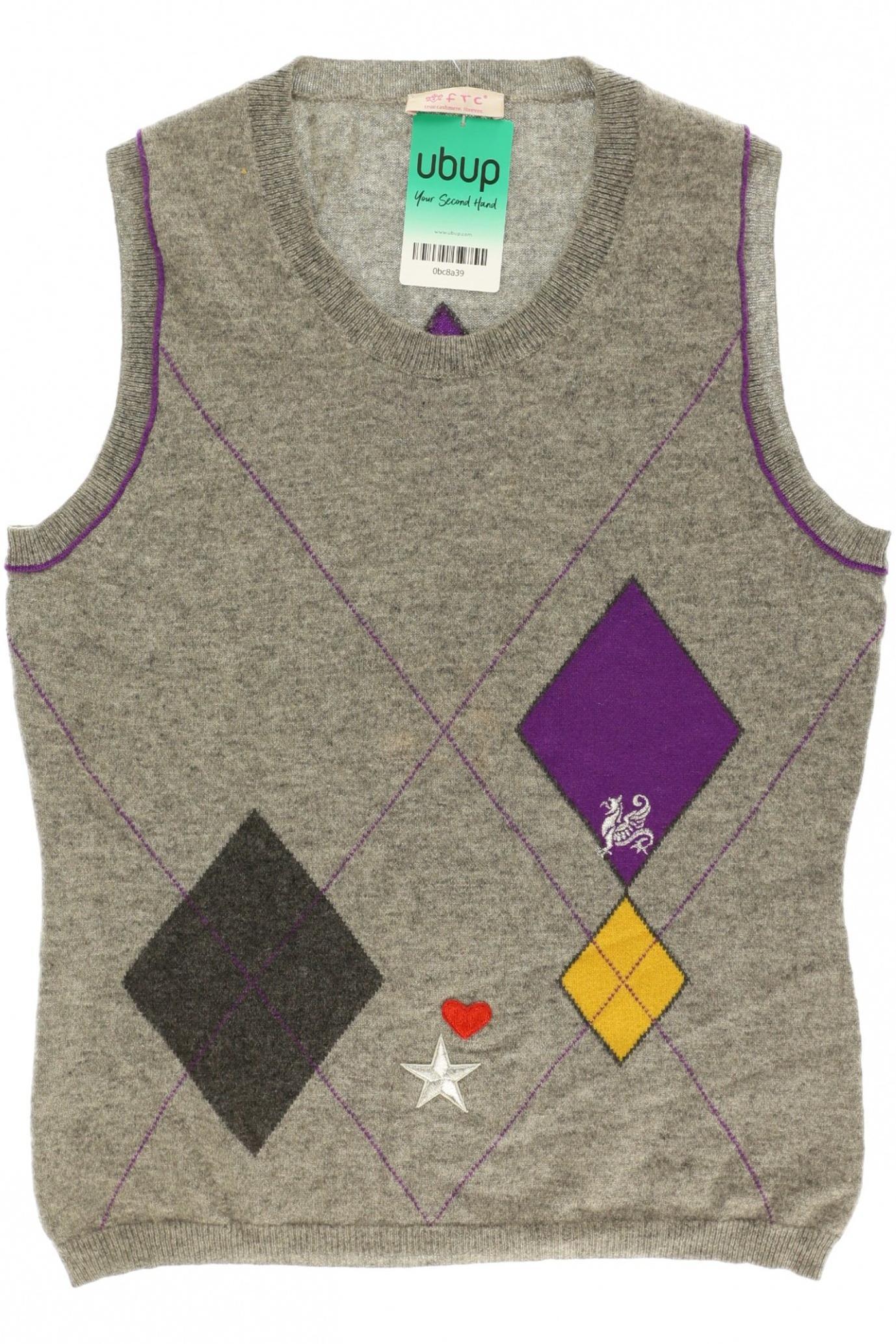 

FTC Cashmere Damen Pullover, grau, Gr.