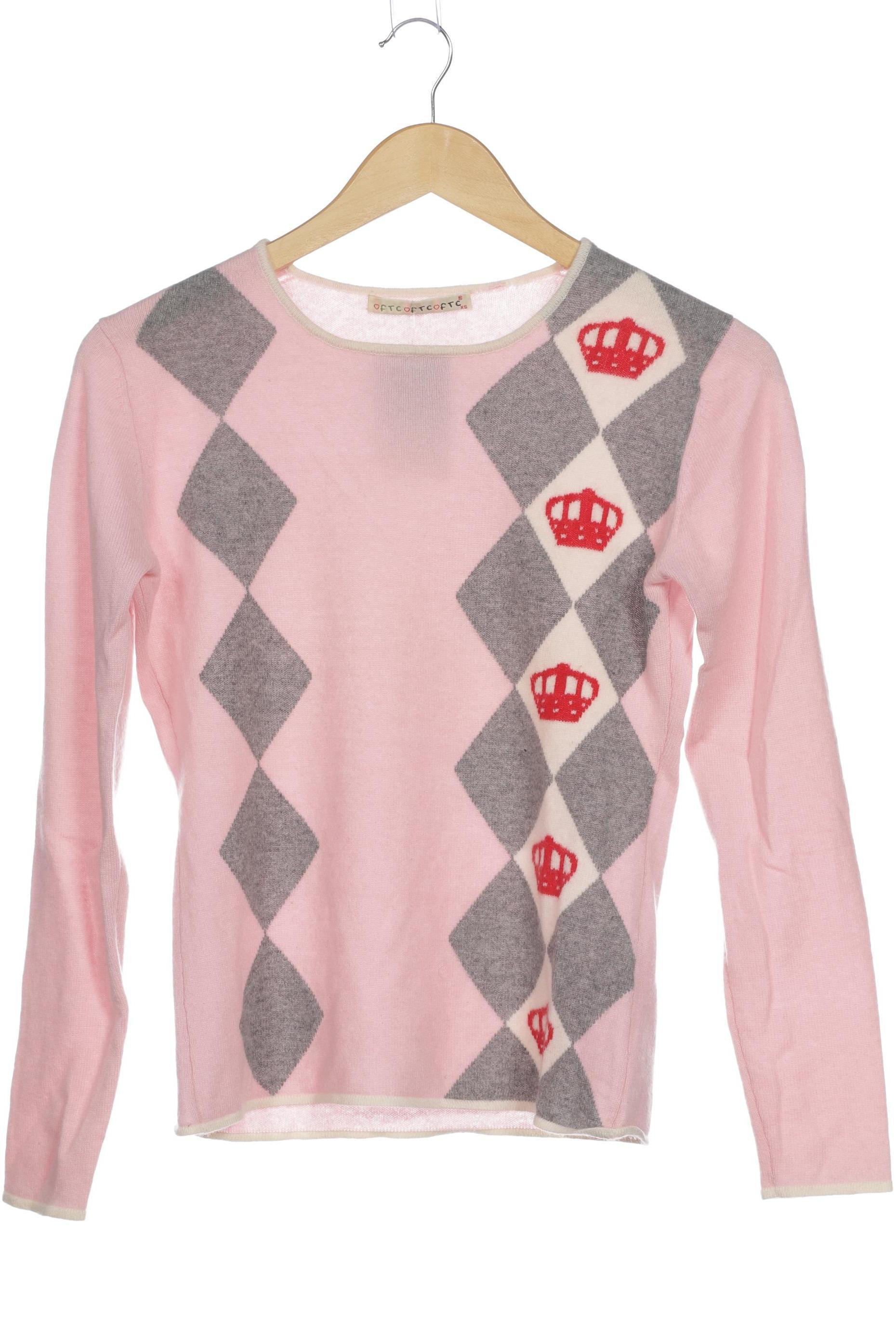 

FTC Cashmere Damen Pullover, pink, Gr.