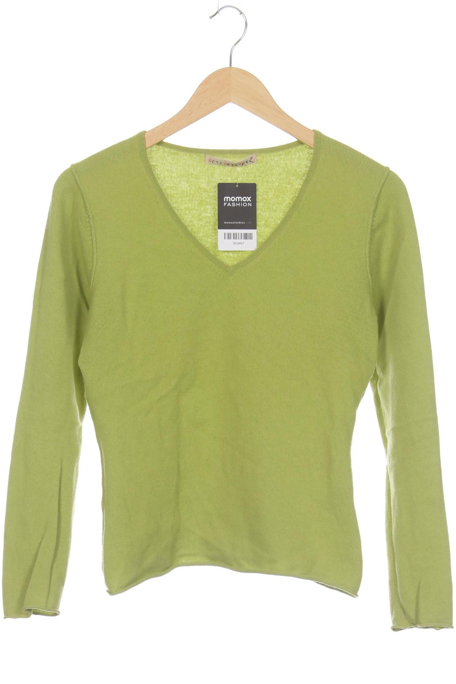

FTC Cashmere Damen Pullover, grün, Gr.