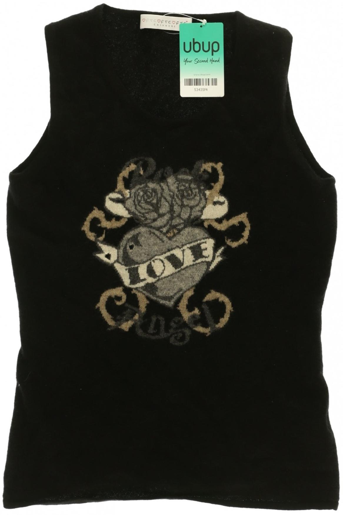 

FTC Cashmere Damen Pullover, schwarz, Gr.