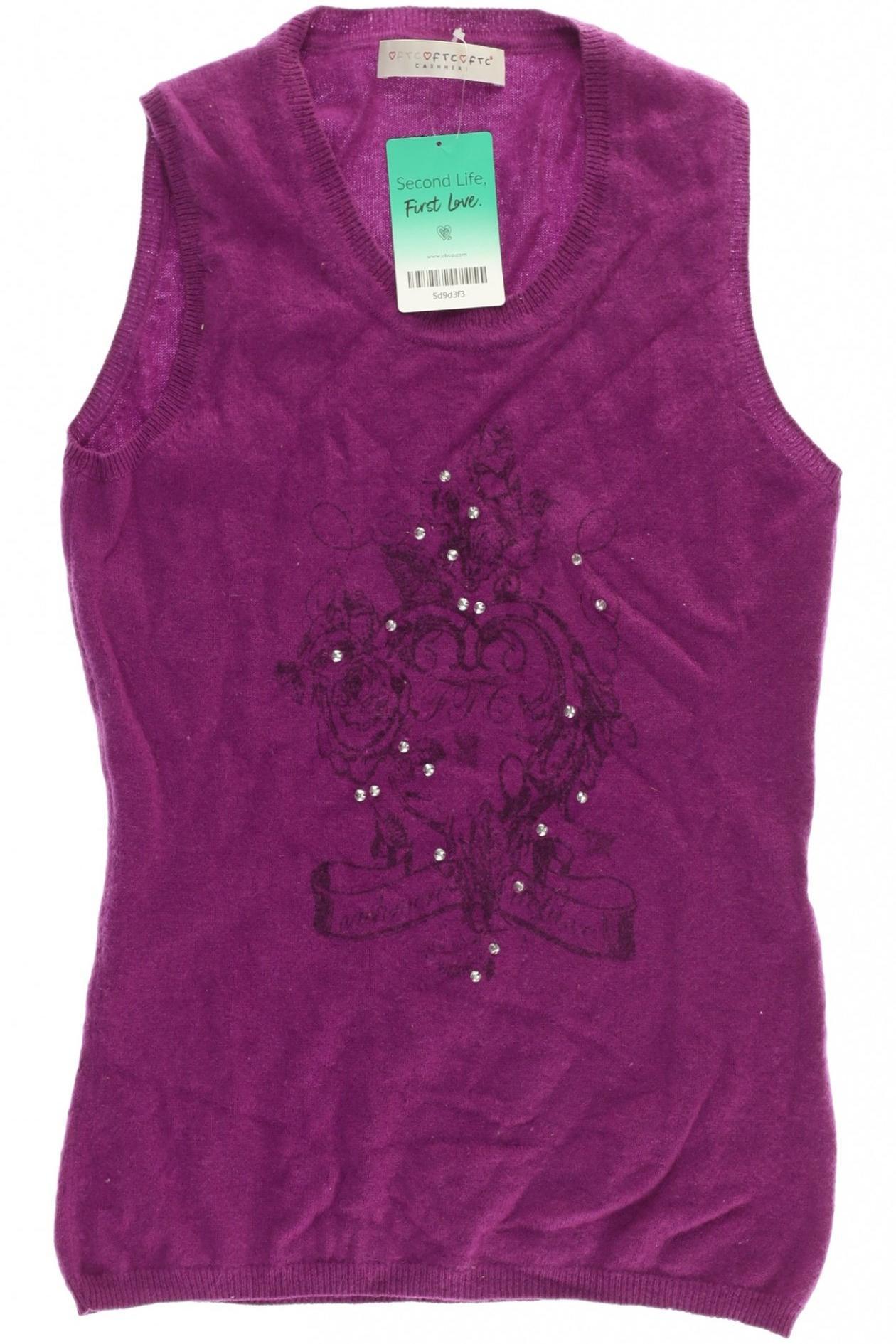 

FTC Cashmere Damen Pullover, lila, Gr.