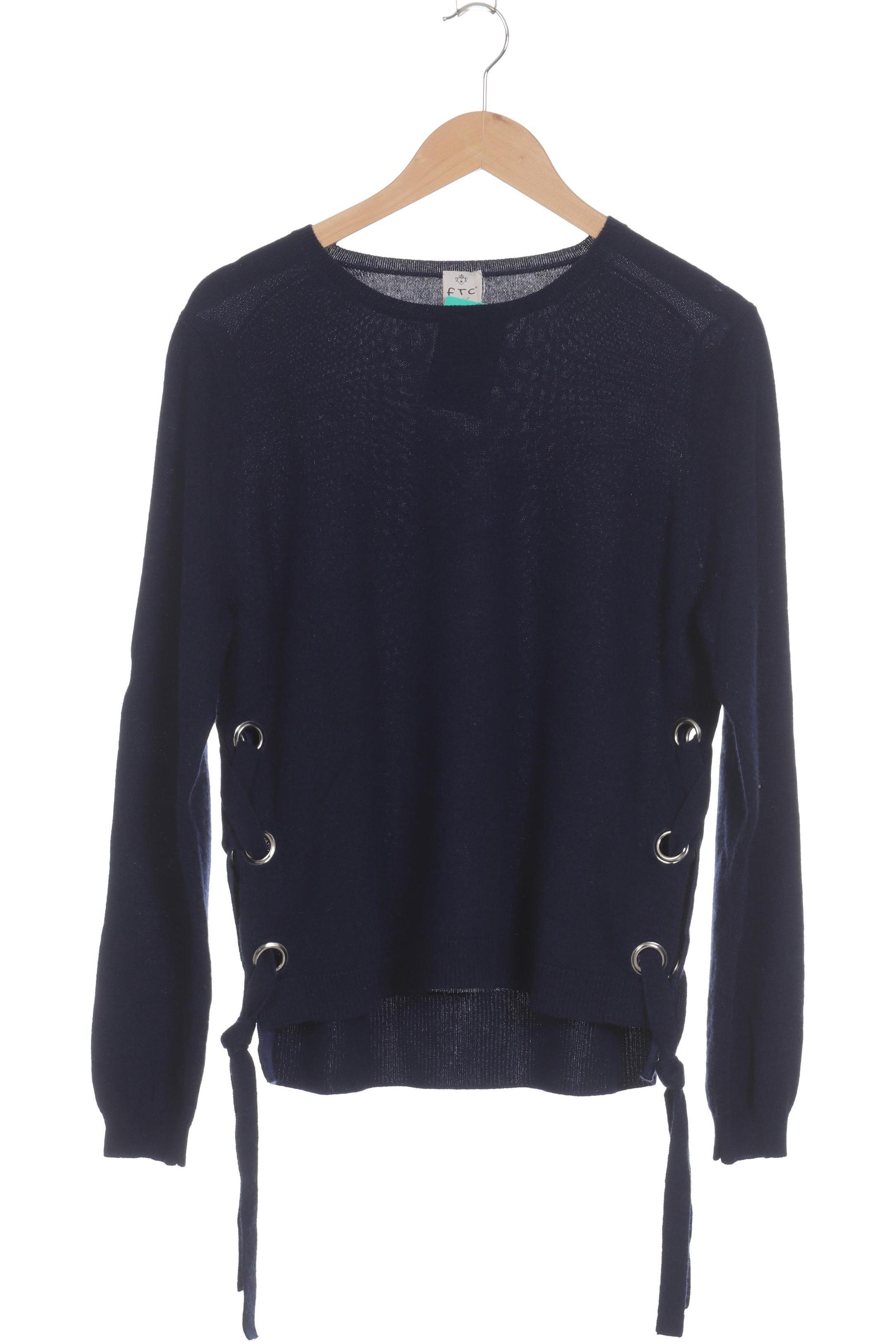 

FTC Cashmere Damen Pullover, blau, Gr.