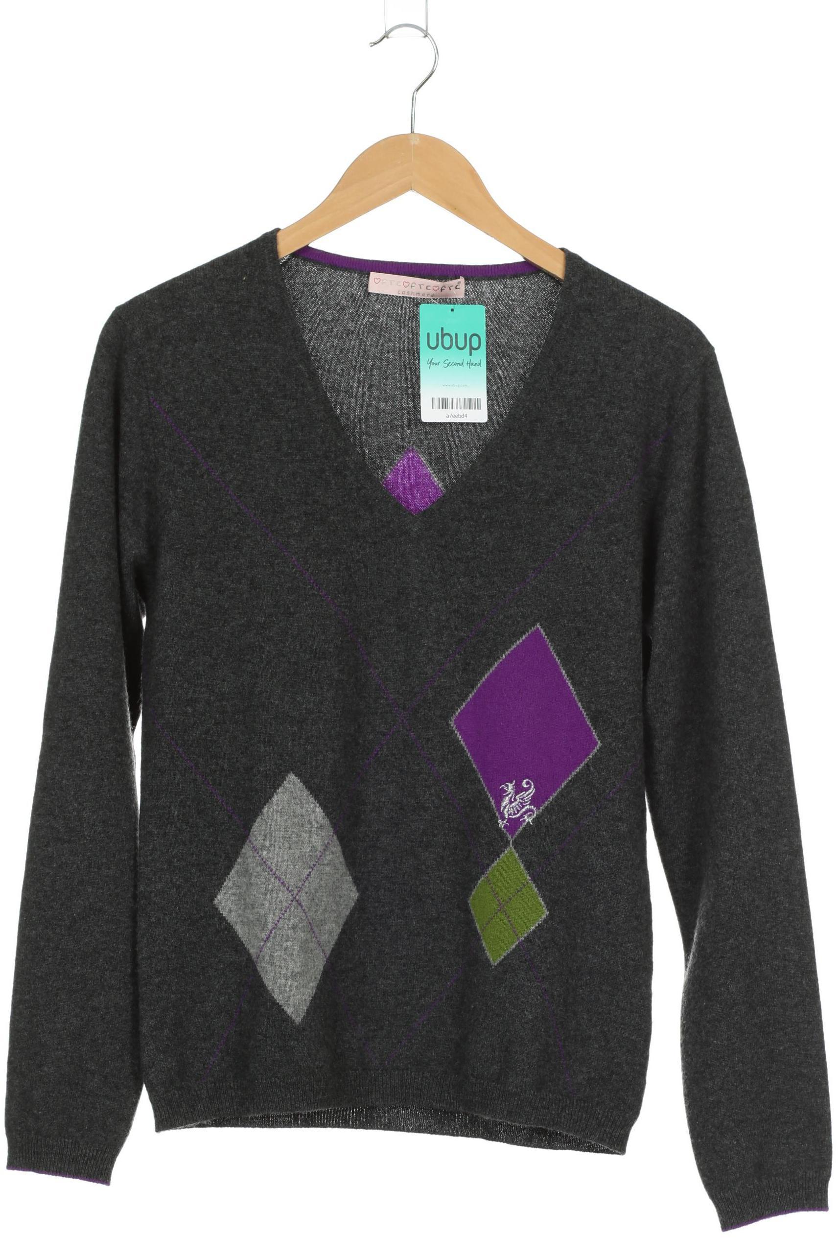 

FTC Cashmere Damen Pullover, grau, Gr.