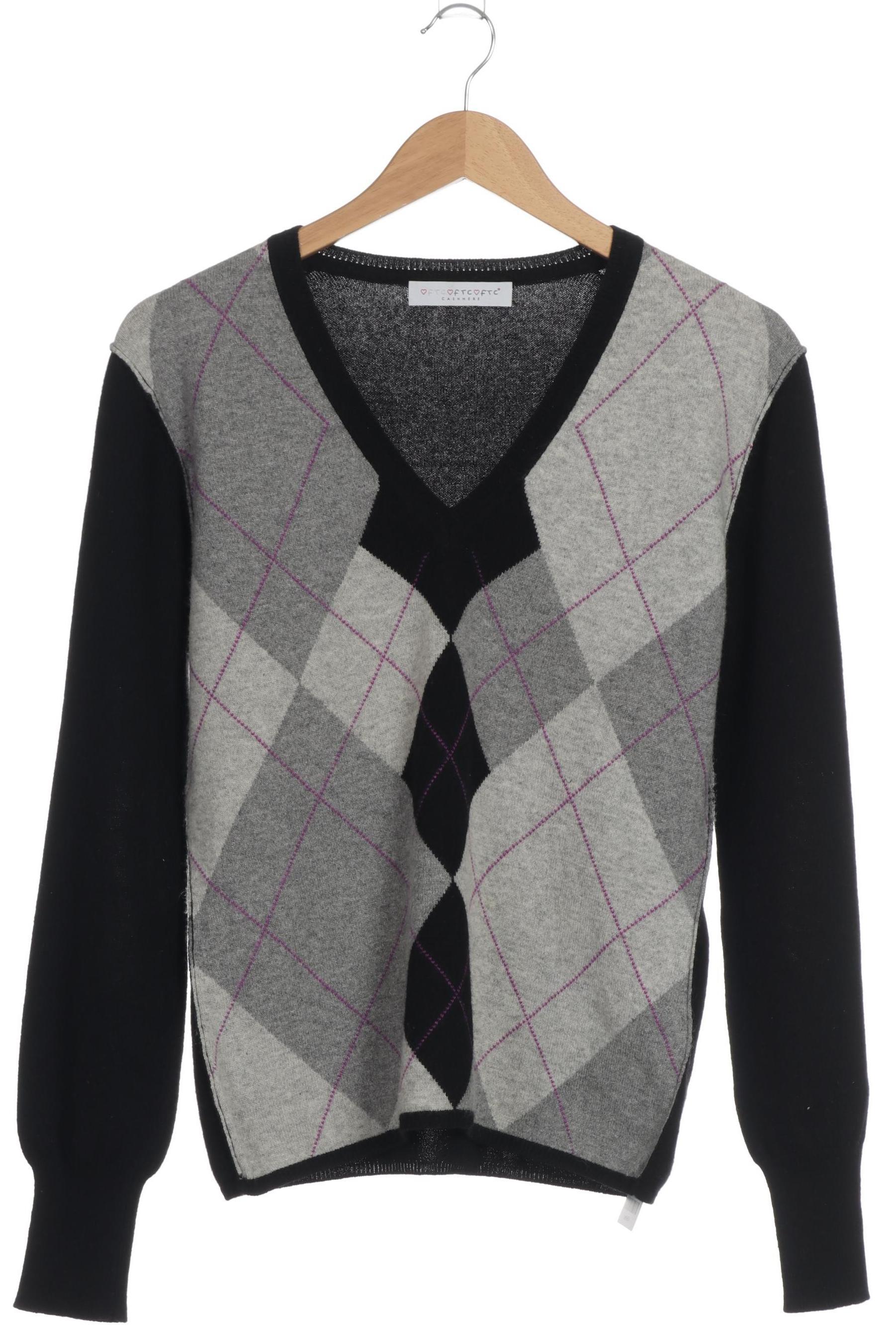 

FTC Cashmere Damen Pullover, grau, Gr.