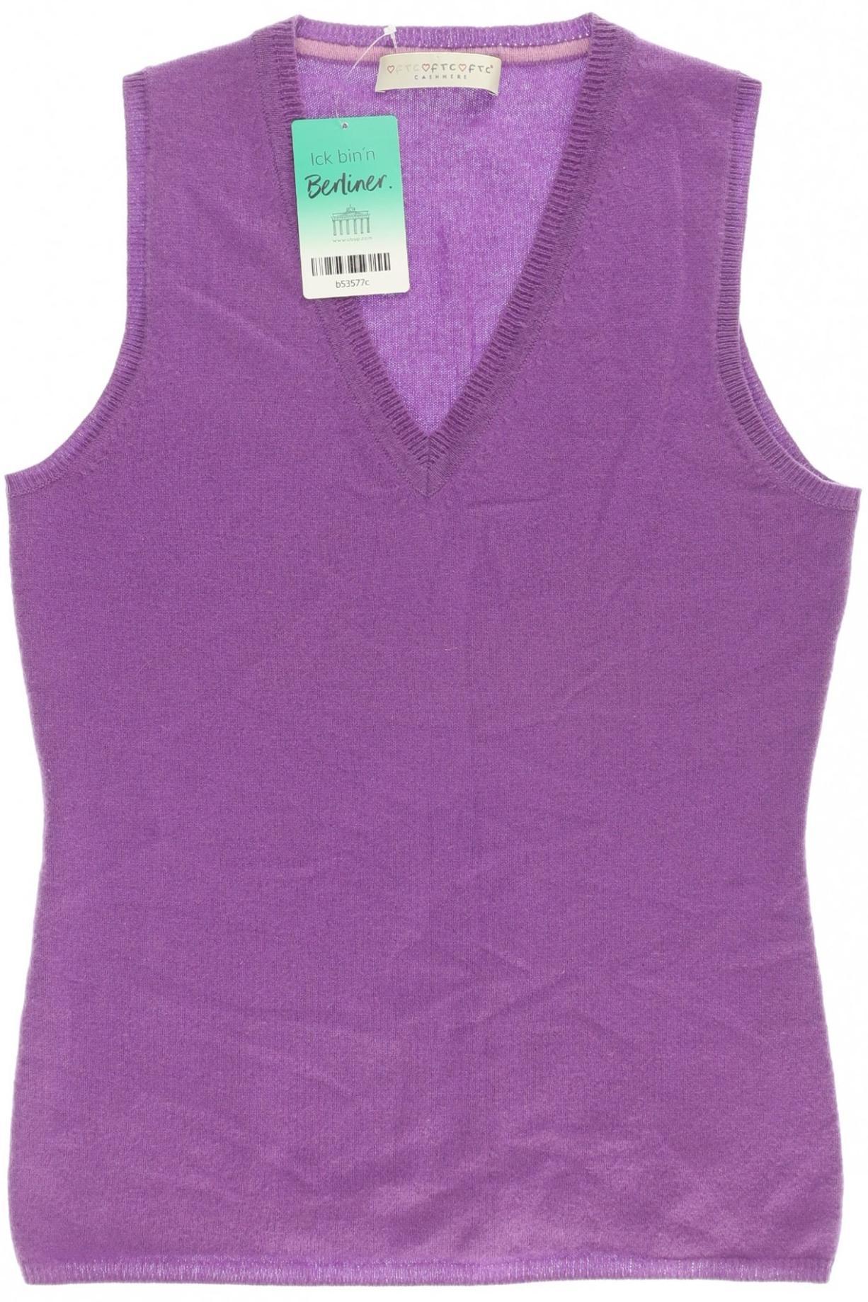 

FTC Cashmere Damen Pullover, lila, Gr.