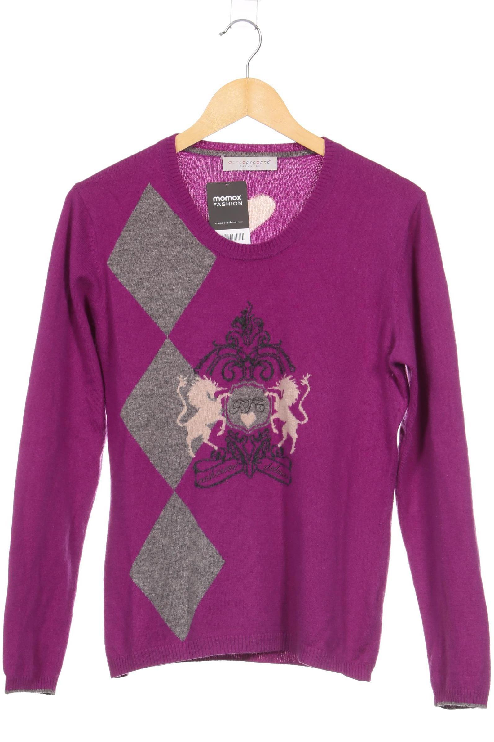 

FTC Cashmere Damen Pullover, lila, Gr.
