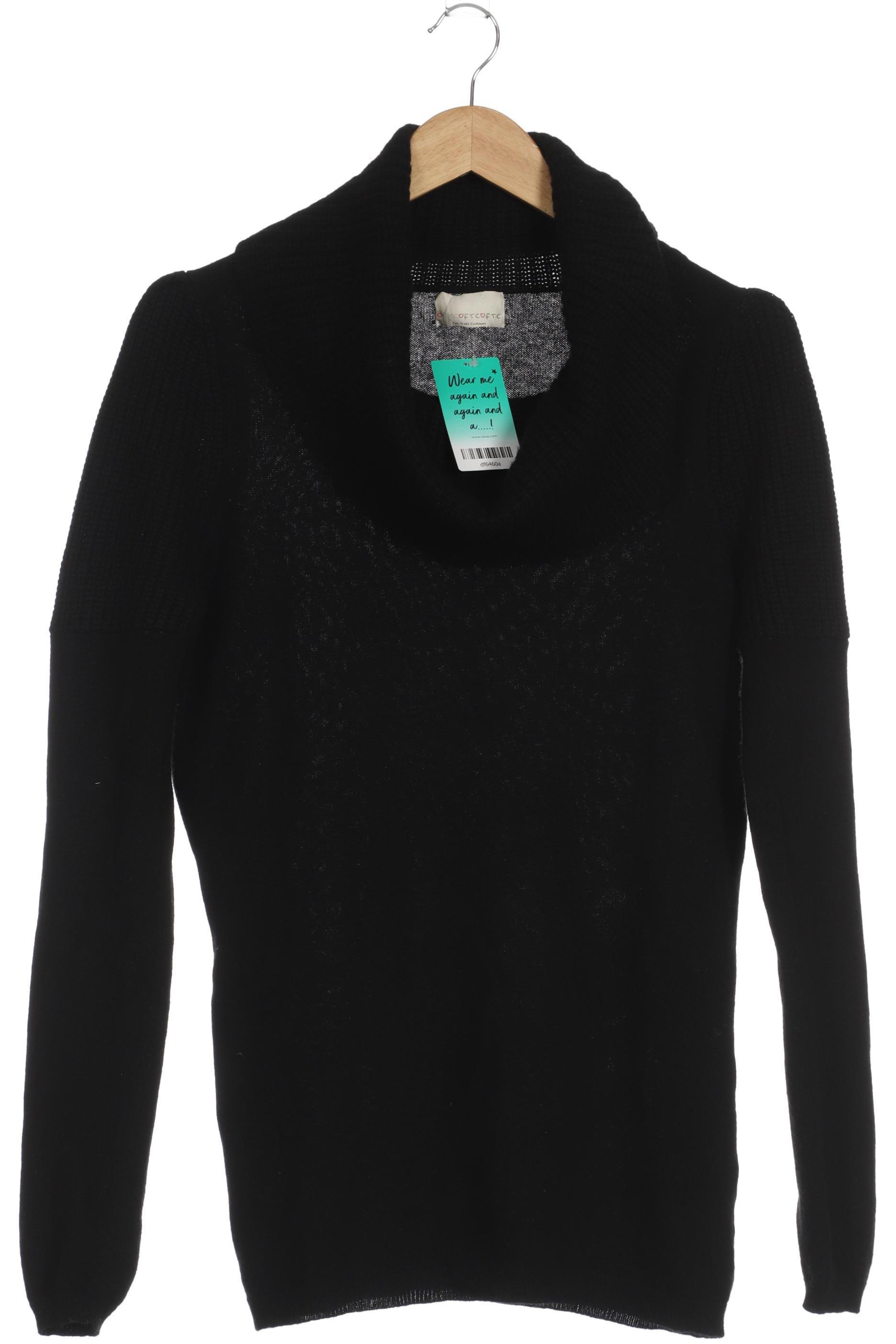 

FTC Cashmere Damen Pullover, schwarz, Gr.