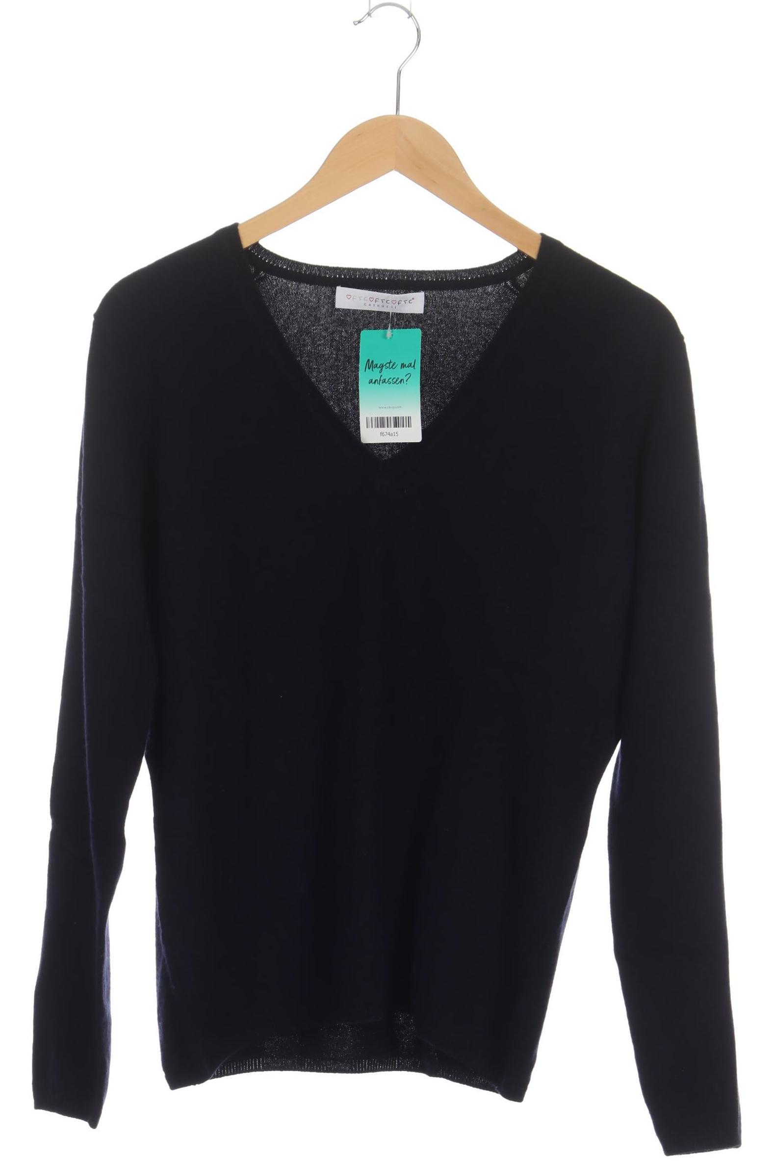 

FTC Cashmere Damen Pullover, blau, Gr.