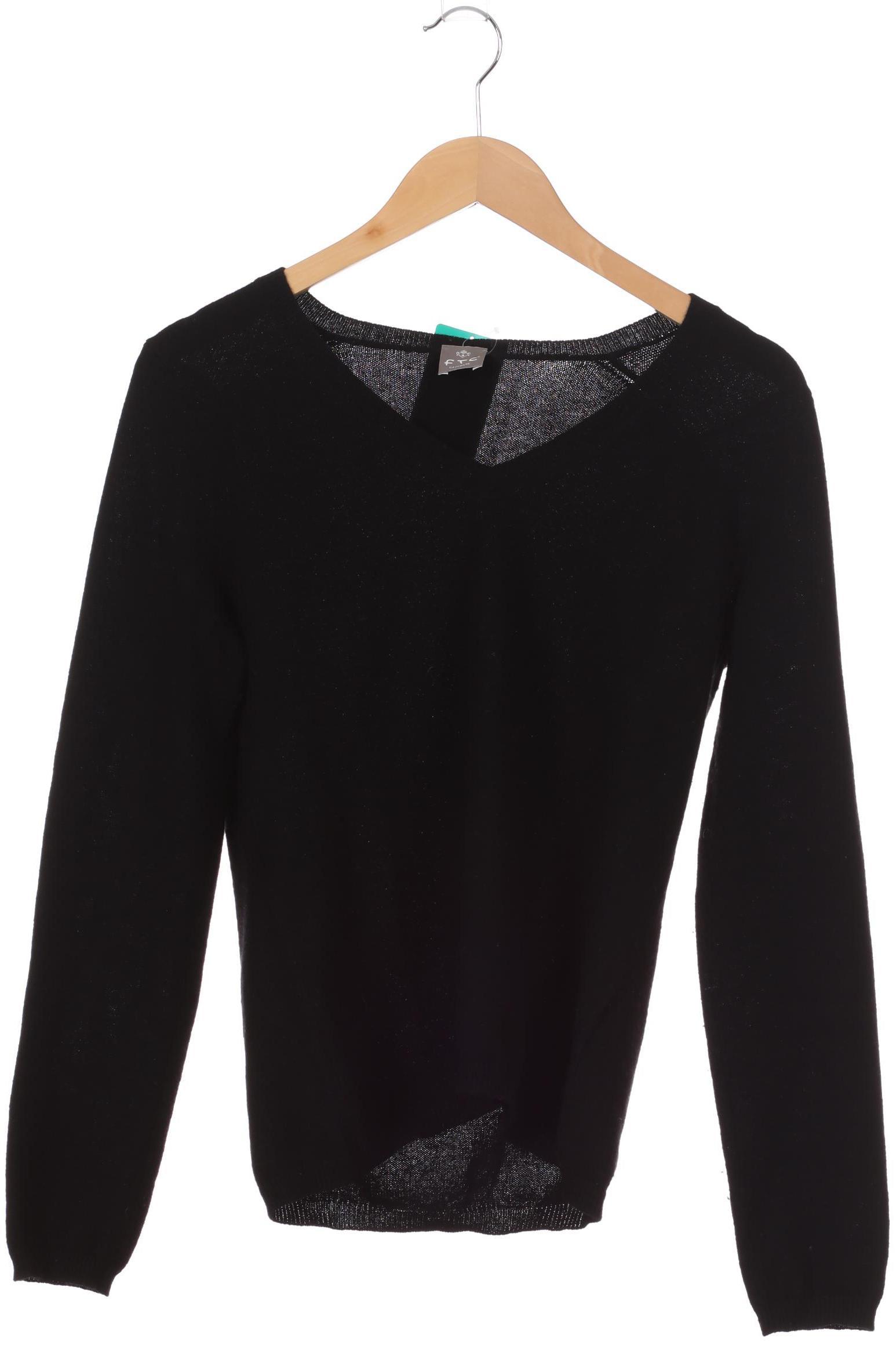 

FTC Cashmere Damen Pullover, schwarz, Gr.