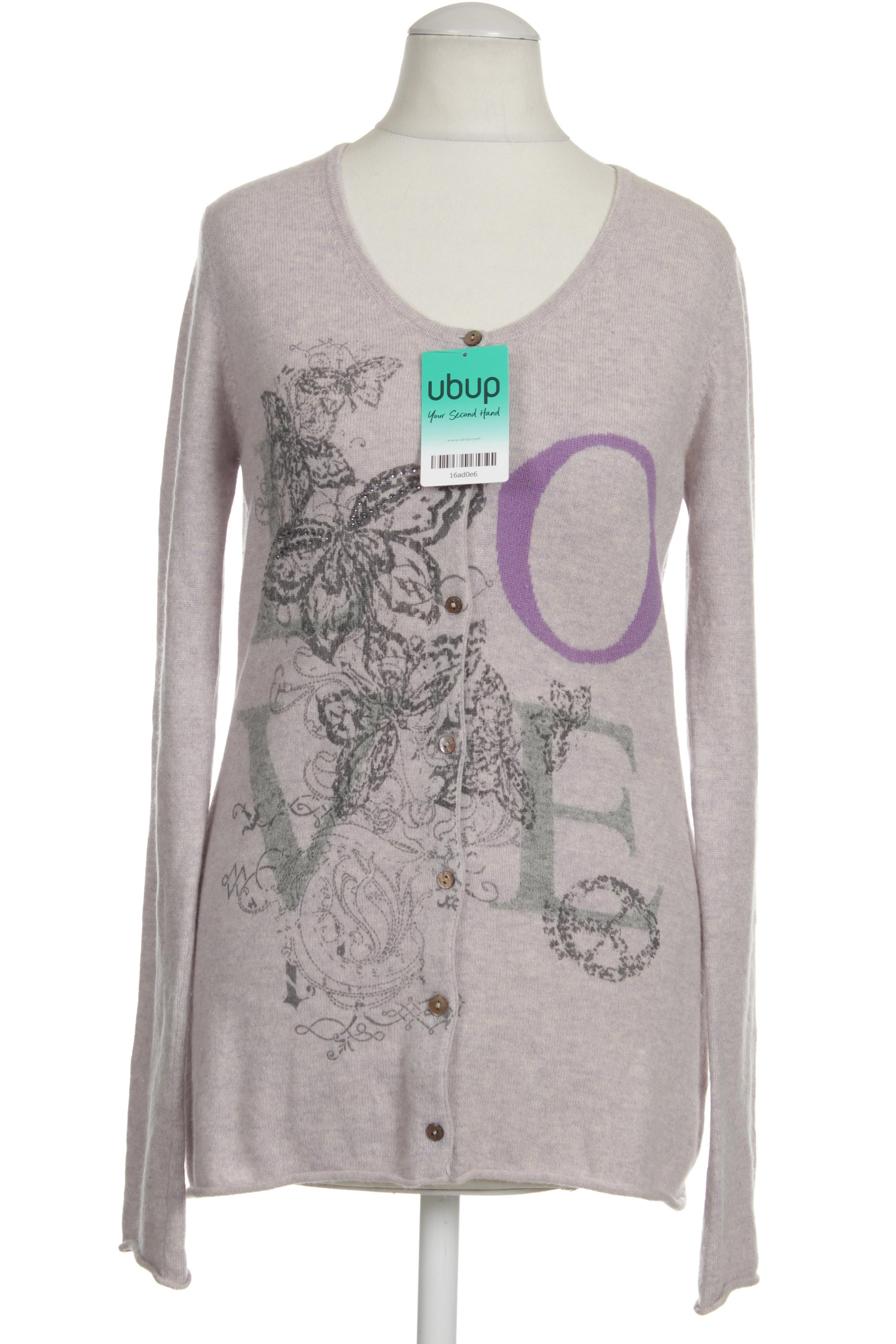 

FTC Cashmere Damen Strickjacke, lila, Gr.