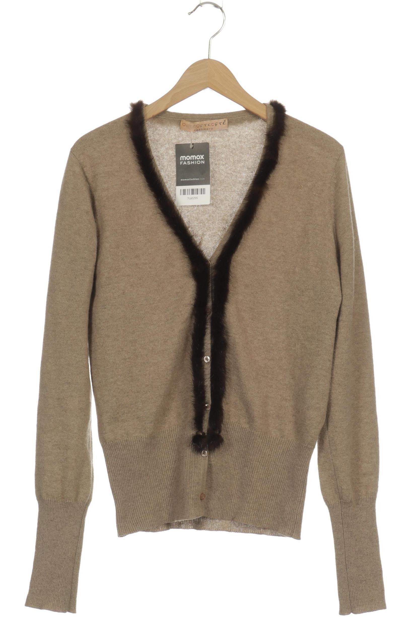 

FTC Cashmere Damen Strickjacke, braun, Gr.