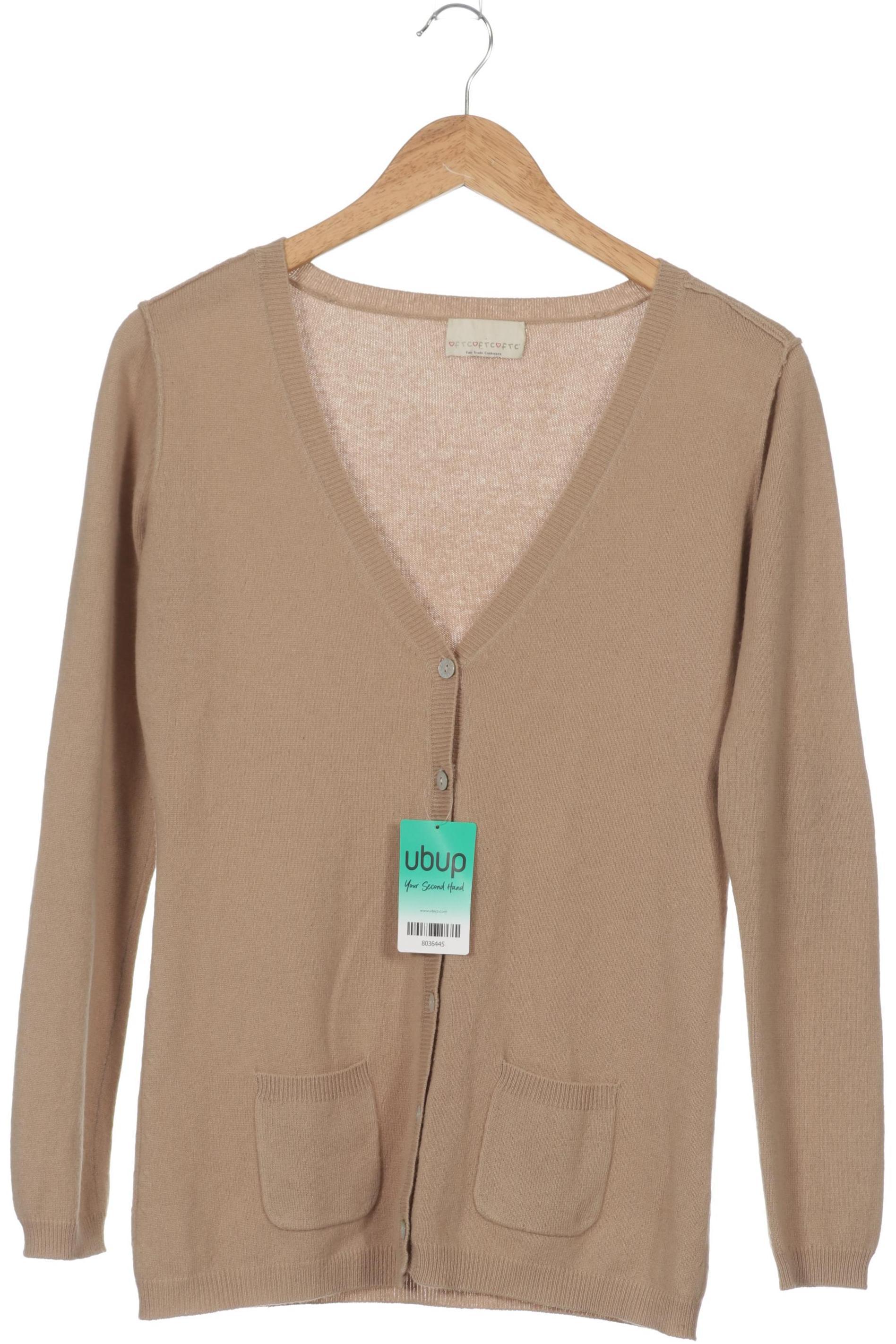 

FTC Cashmere Damen Strickjacke, beige, Gr.