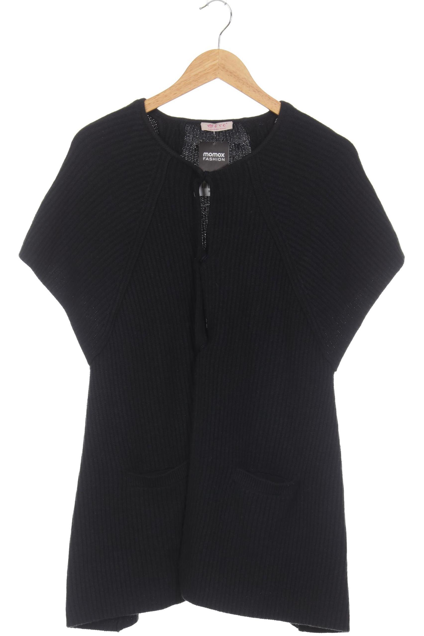 

FTC Cashmere Damen Strickjacke, blau, Gr.