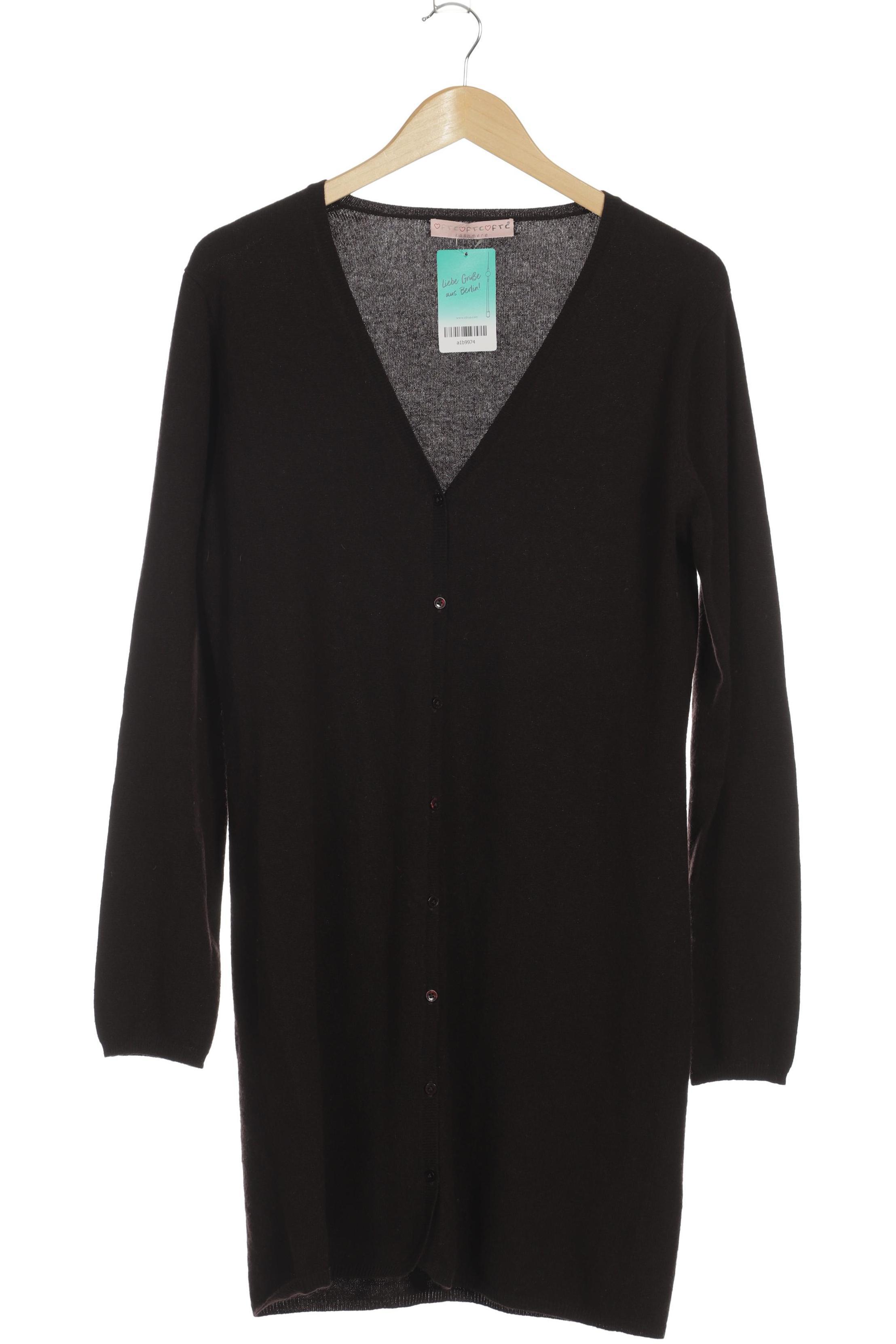 

FTC Cashmere Damen Strickjacke, braun, Gr.