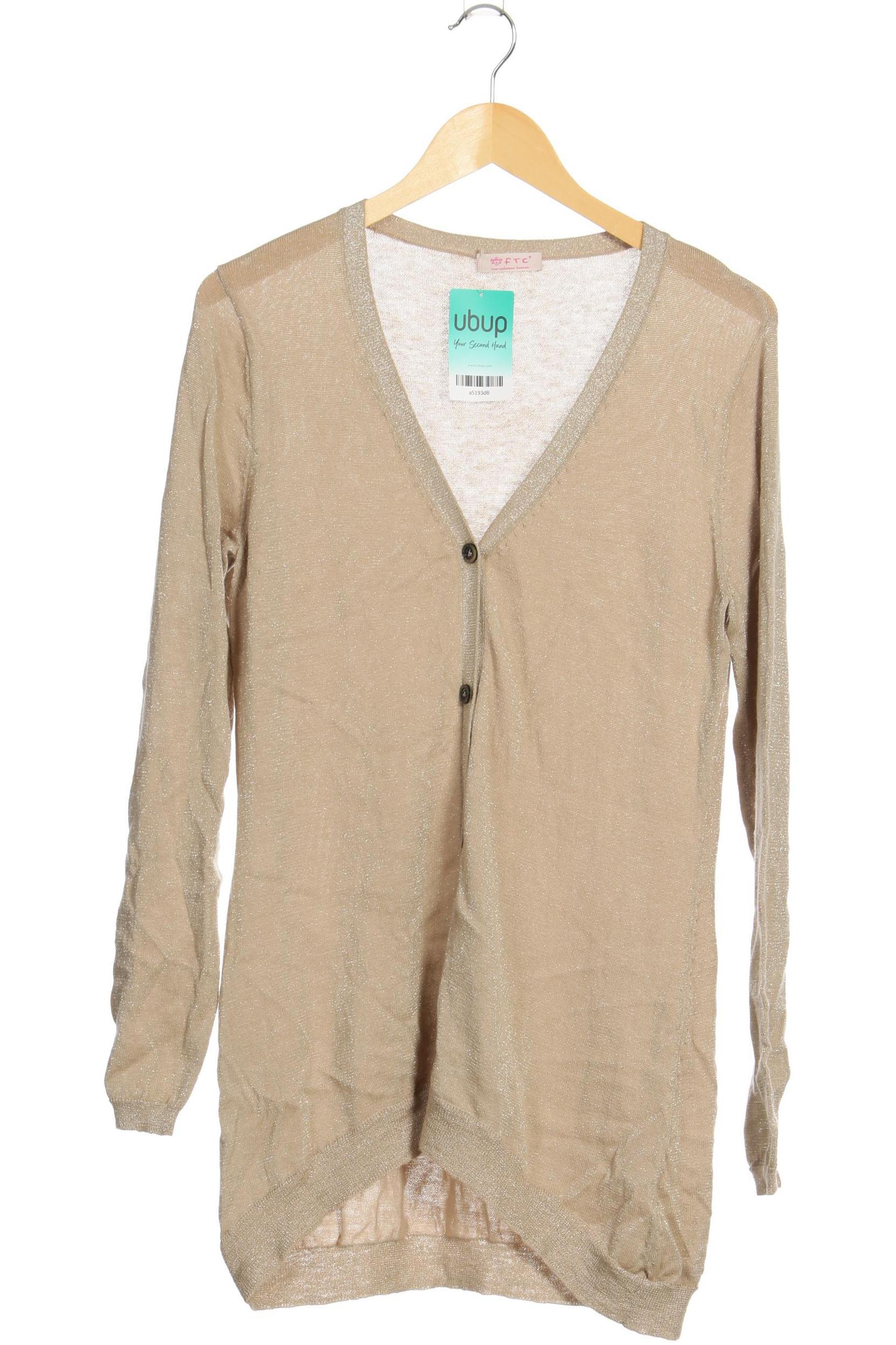 

FTC Cashmere Damen Strickjacke, beige, Gr.