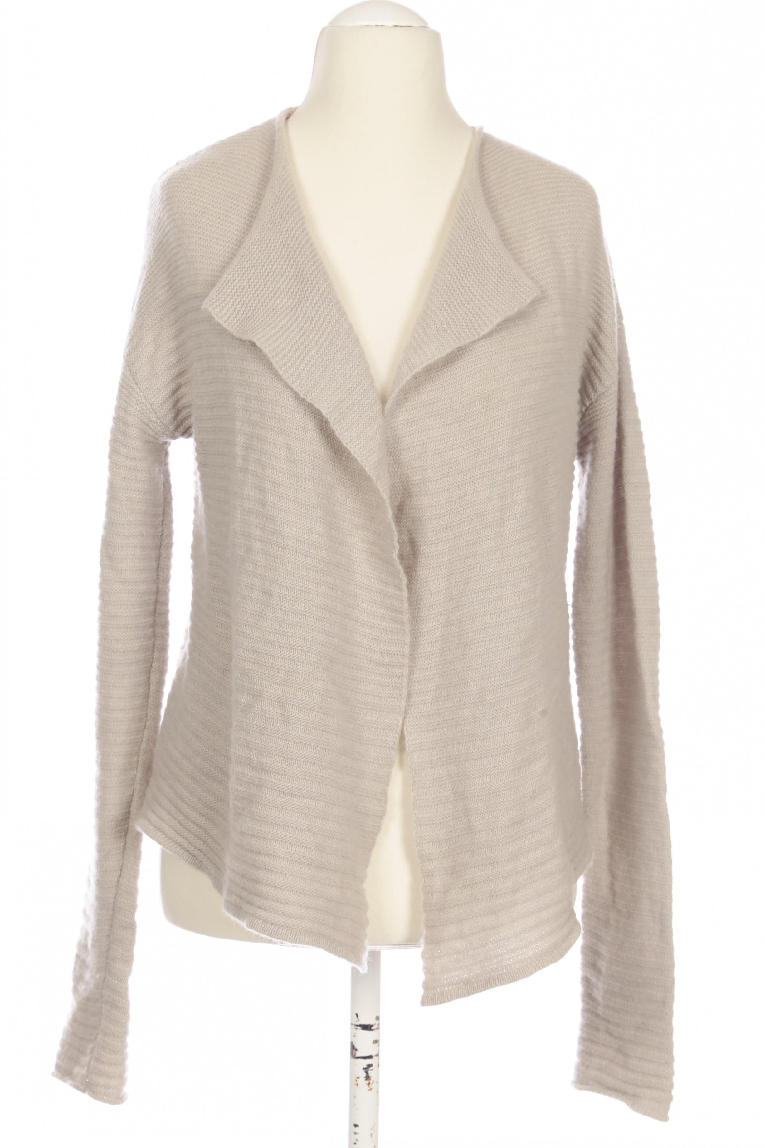 

FTC Cashmere Damen Strickjacke, grau, Gr.