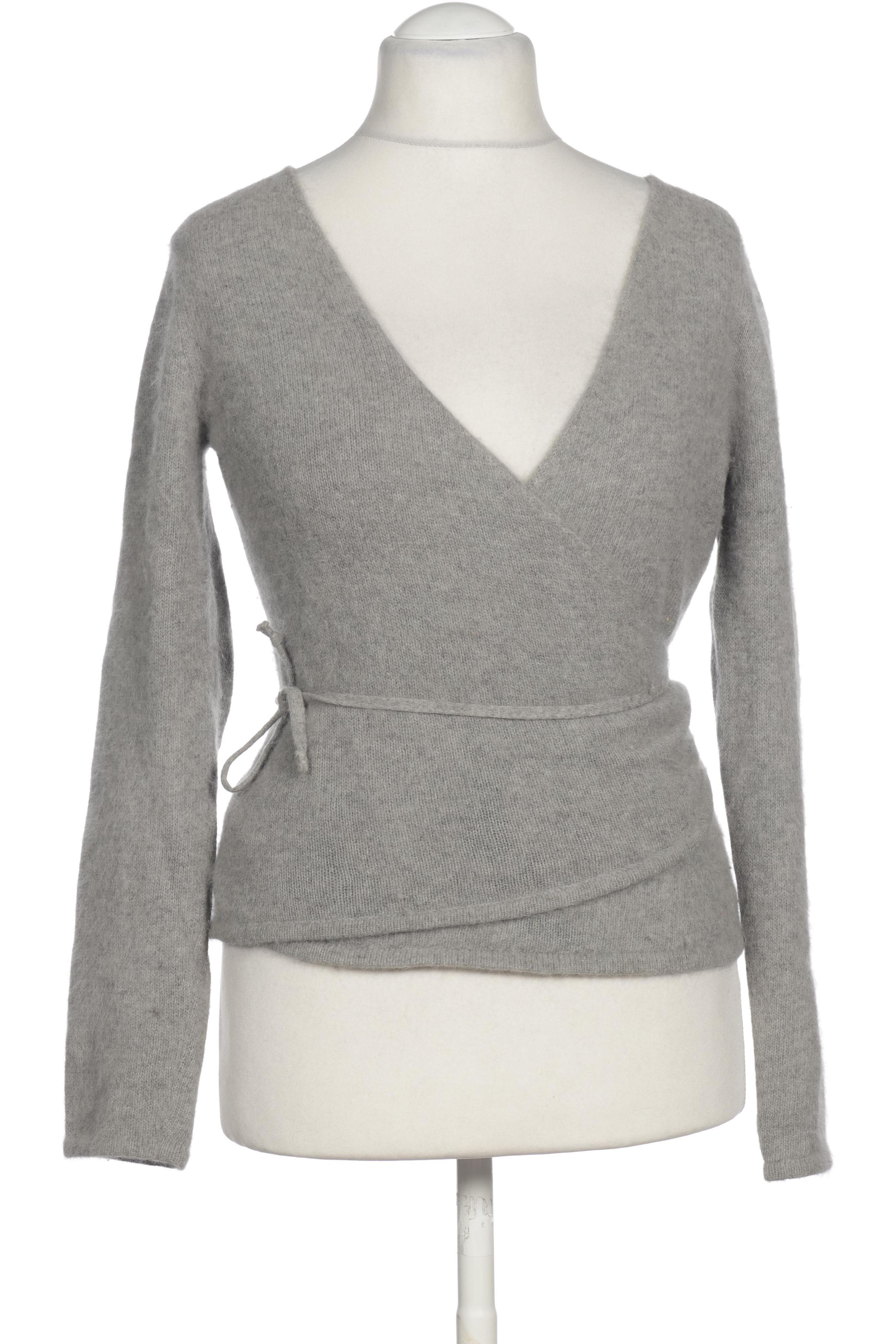 

FTC Cashmere Damen Strickjacke, grau, Gr.