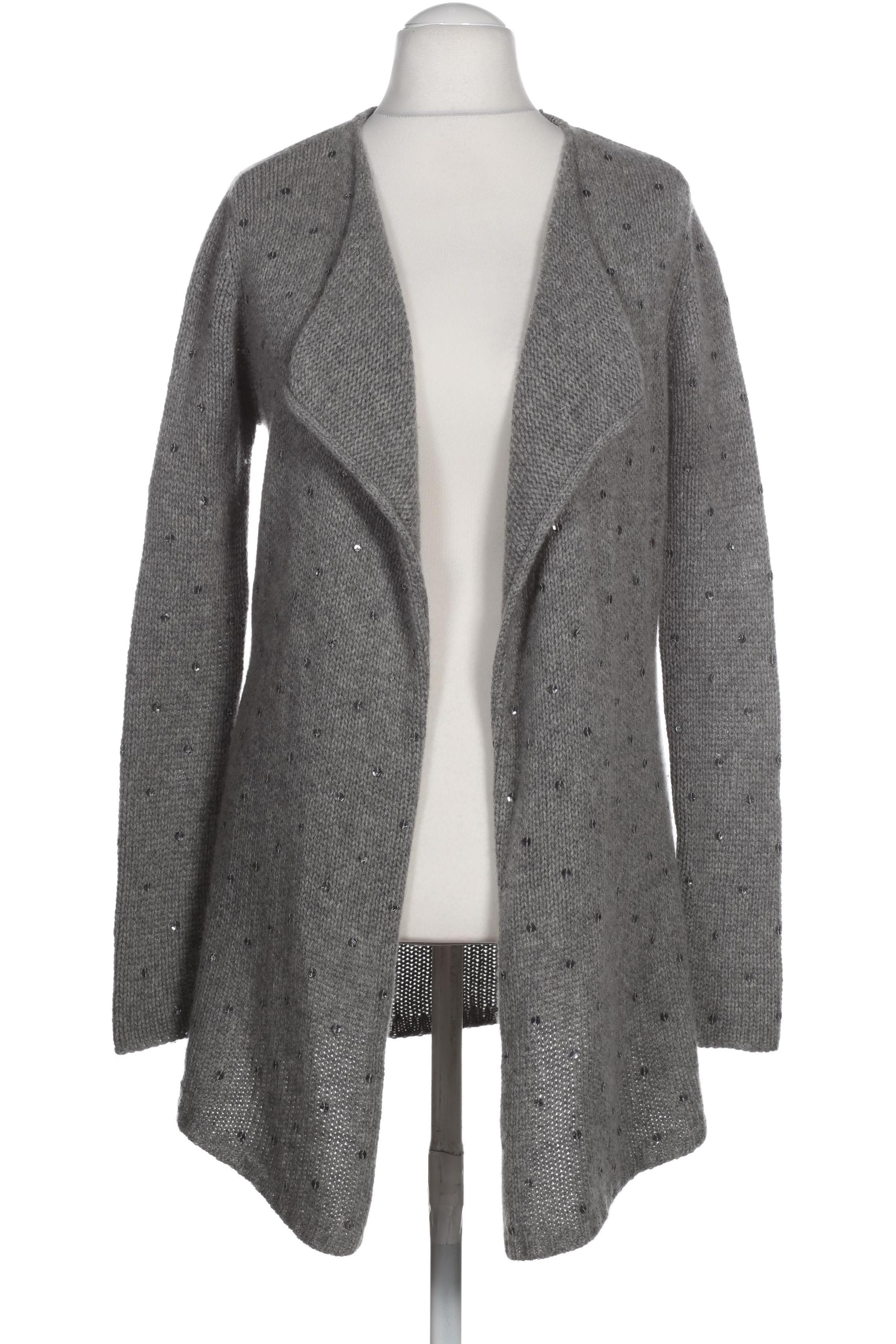 

FTC Cashmere Damen Strickjacke, grau, Gr.