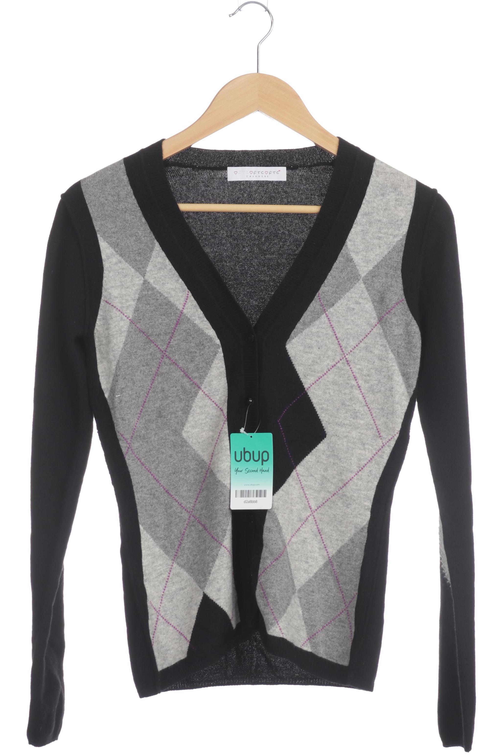 

FTC Cashmere Damen Strickjacke, schwarz, Gr.