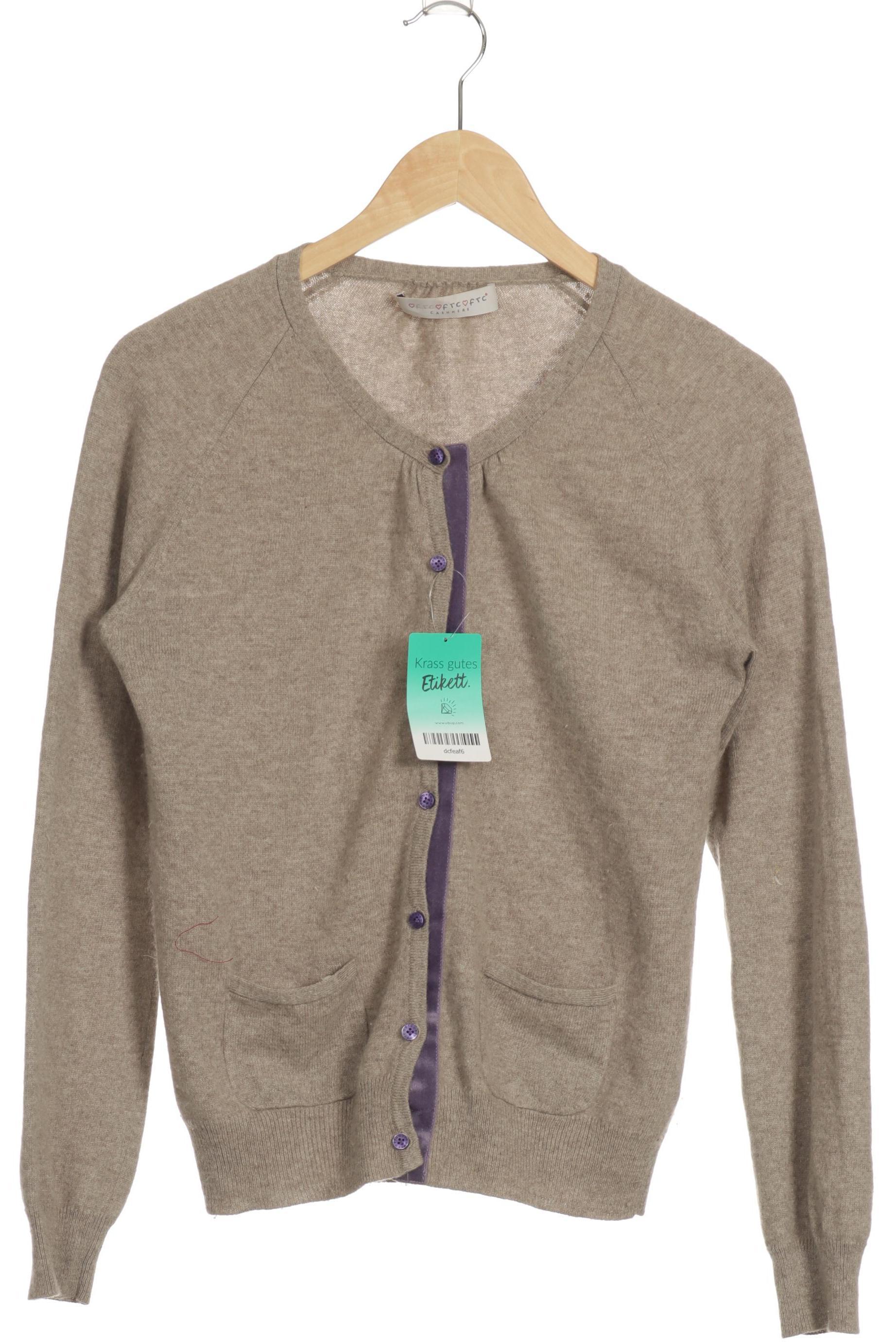 

FTC Cashmere Damen Strickjacke, beige, Gr.