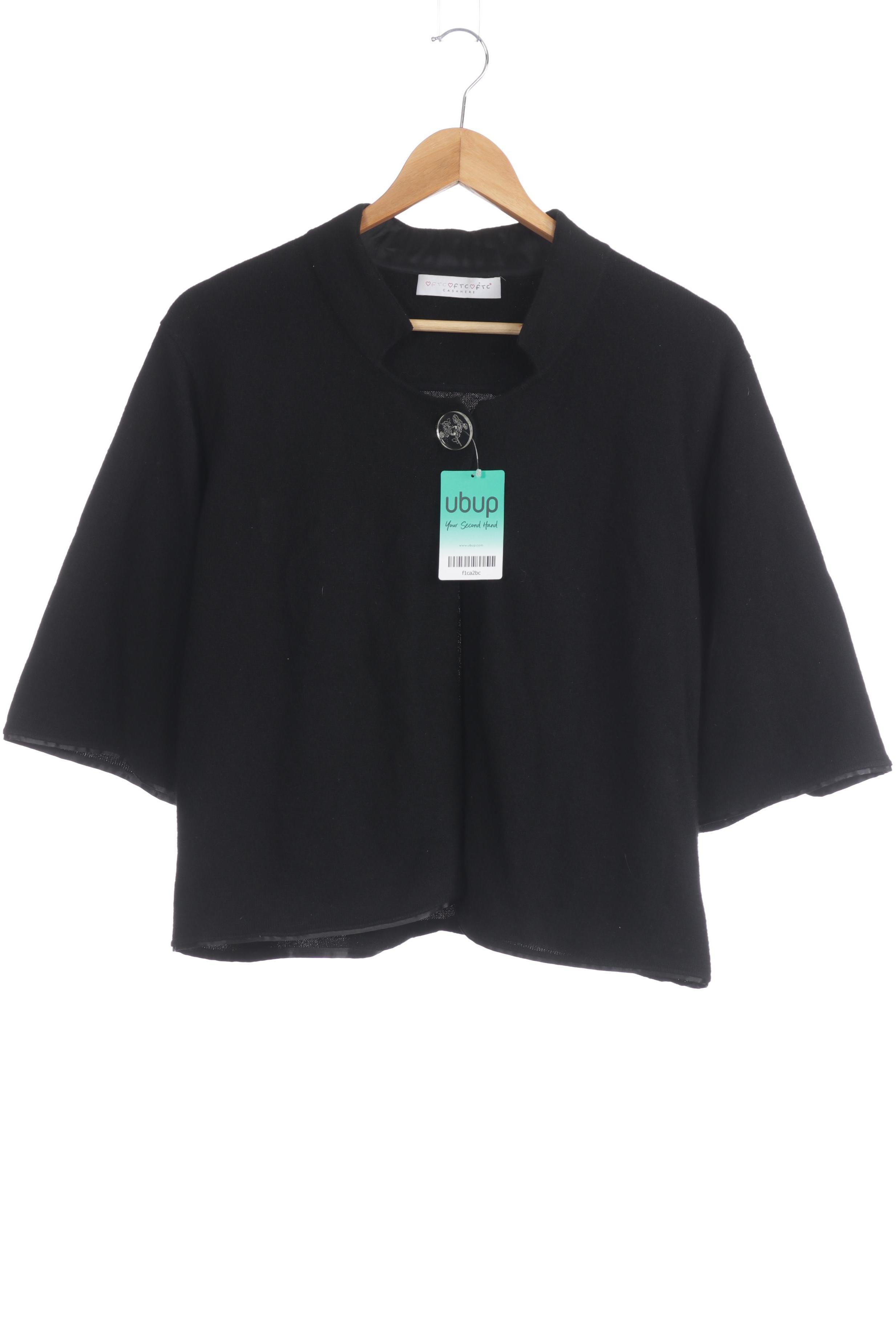 

FTC Cashmere Damen Strickjacke, schwarz, Gr.