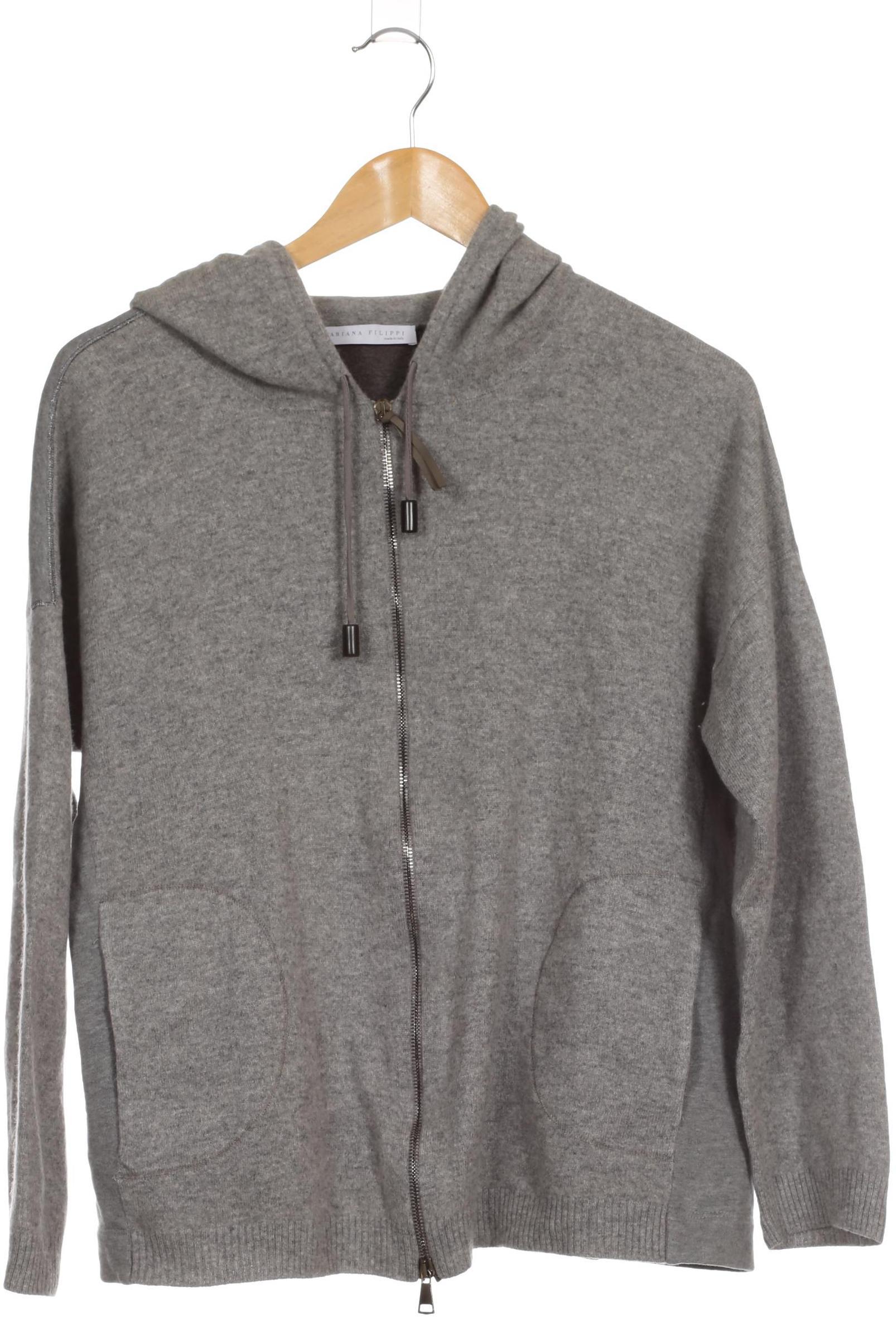

Fabiana Filippi Damen Kapuzenpullover, grau, Gr. 42