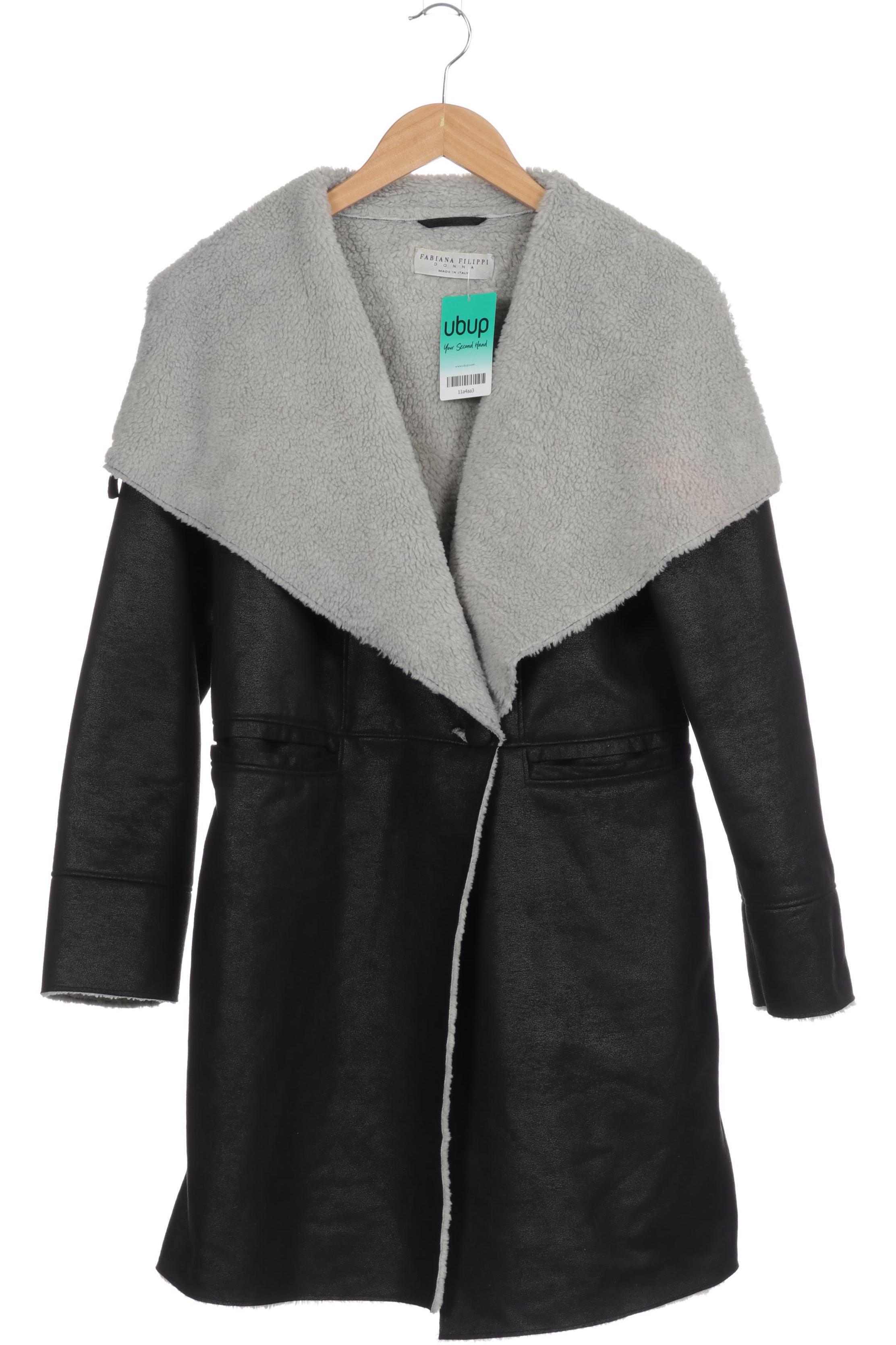 

Fabiana Filippi Damen Mantel, schwarz, Gr.