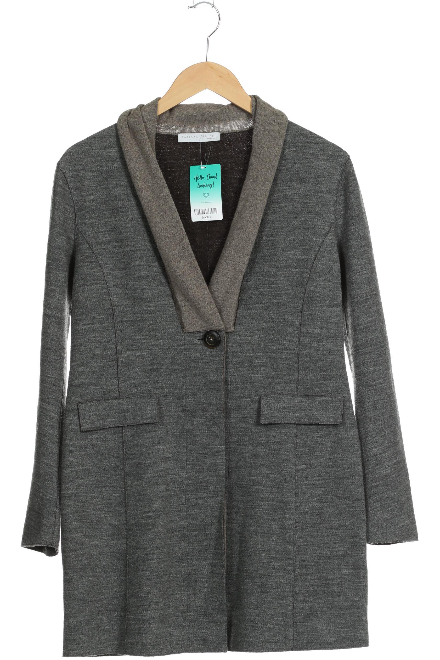 

Fabiana Filippi Damen Mantel, grau, Gr. 38