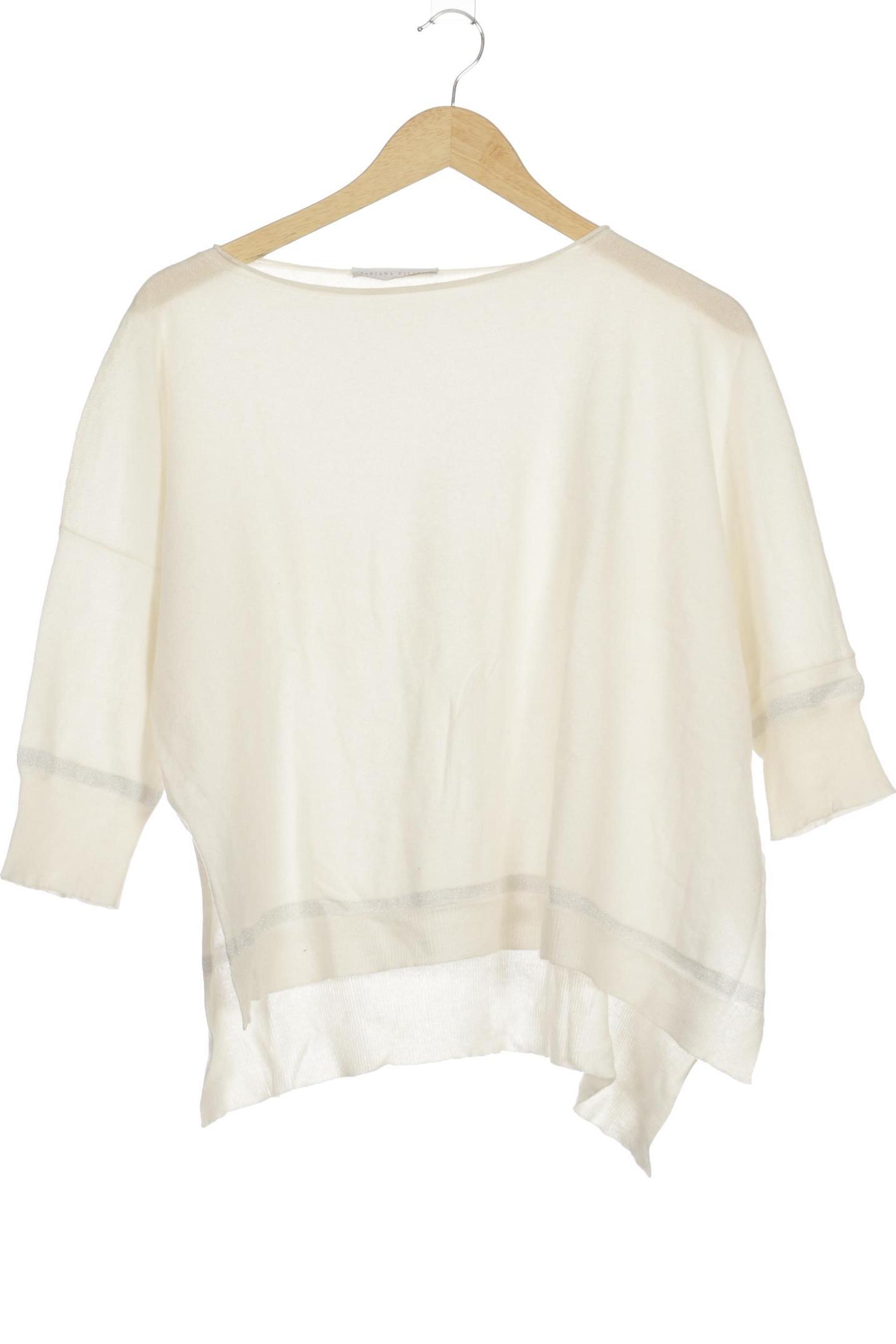 

Fabiana Filippi Damen Pullover, weiß, Gr.