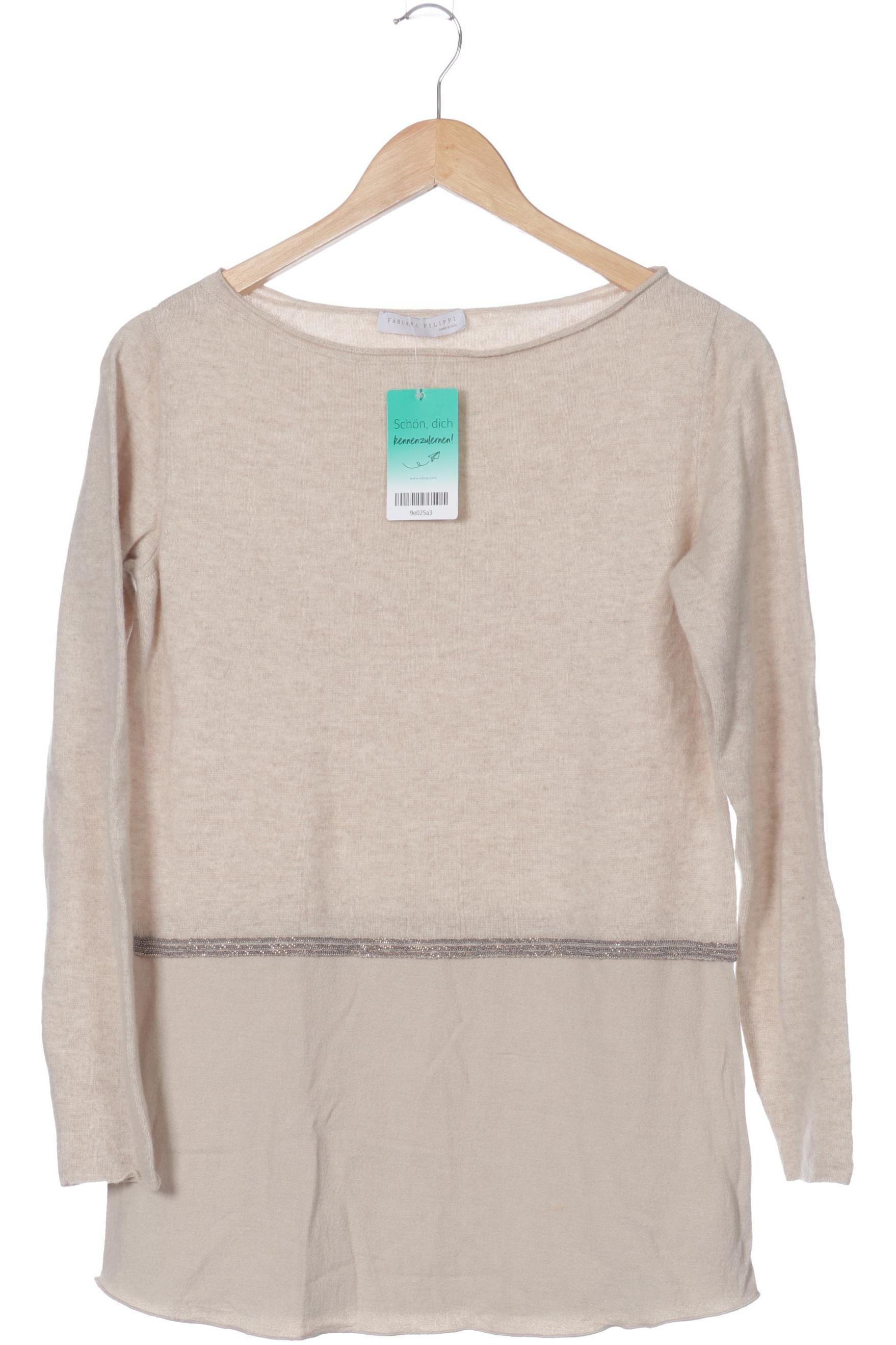 

Fabiana Filippi Damen Pullover, beige, Gr.