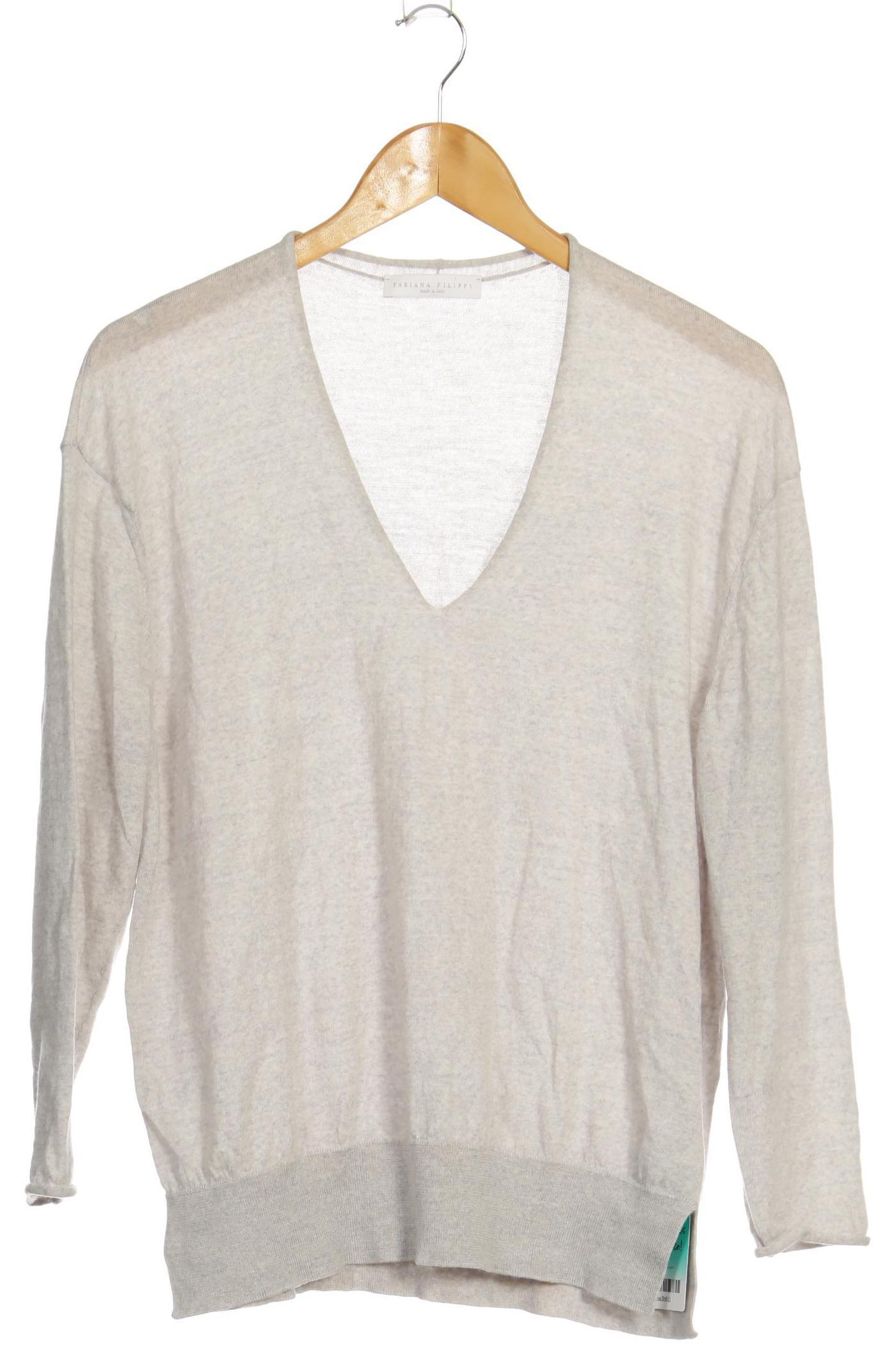 

Fabiana Filippi Damen Pullover, grau, Gr.