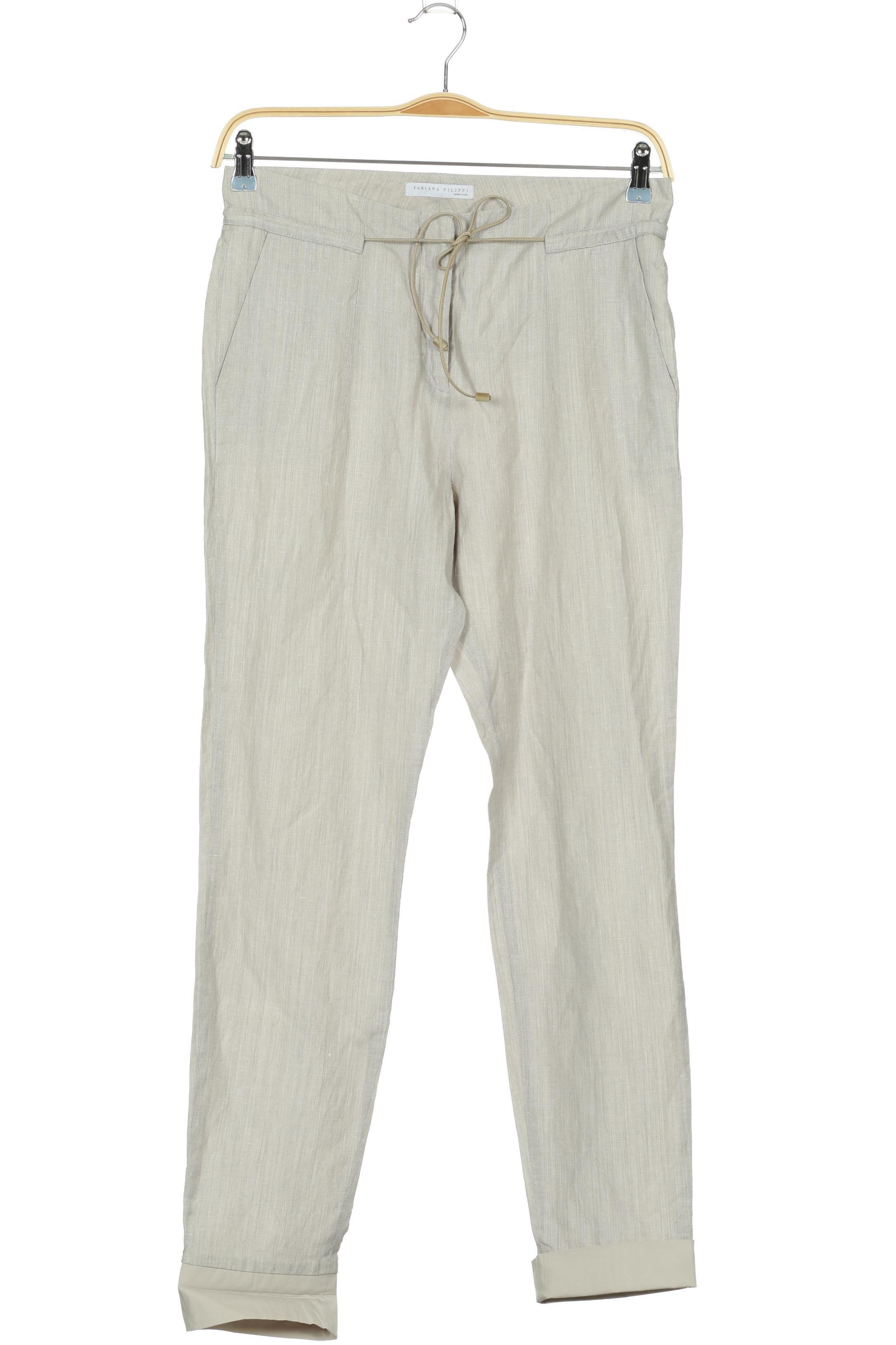 

Fabiana Filippi Damen Stoffhose, beige, Gr. 38