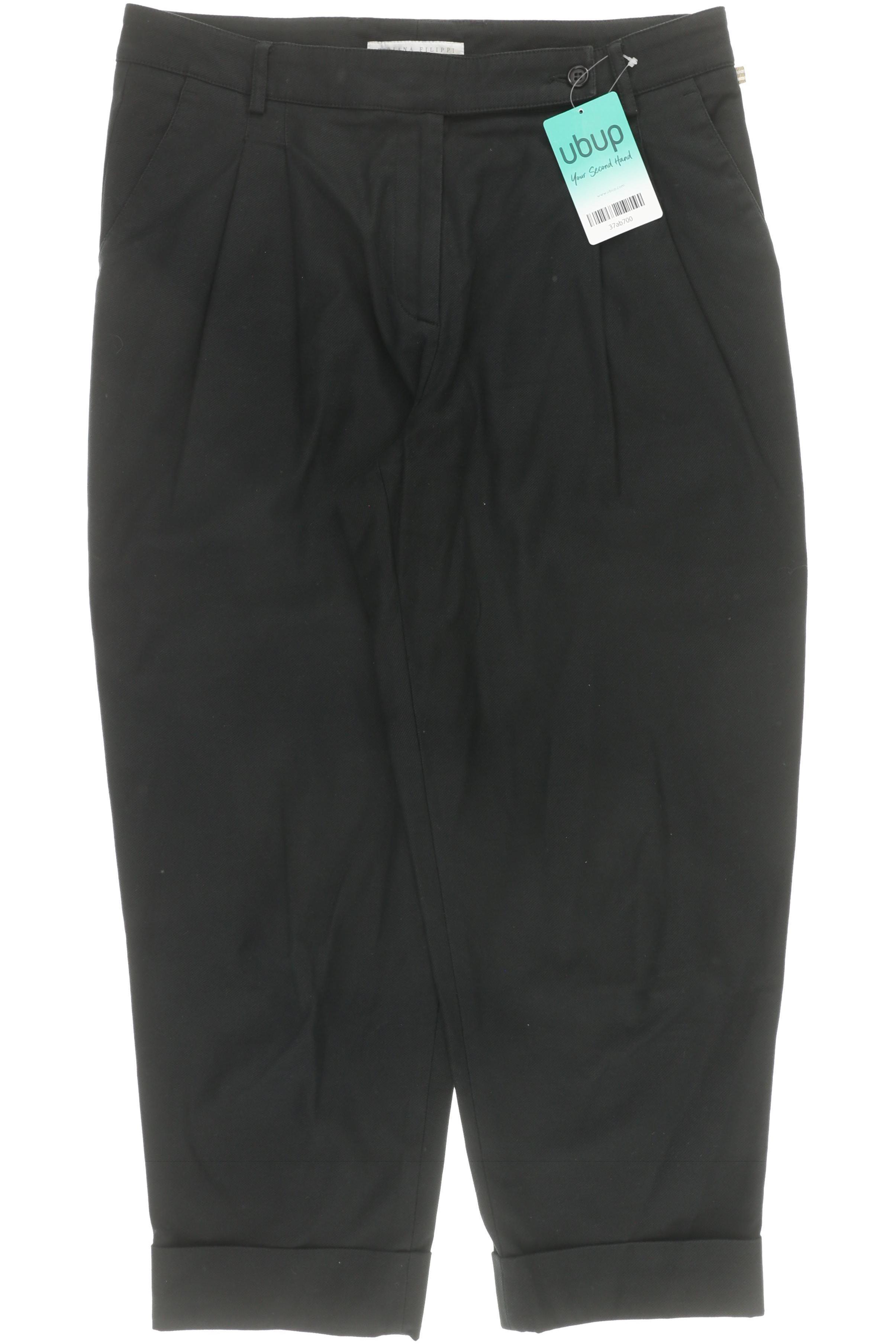 

Fabiana Filippi Damen Stoffhose, schwarz, Gr. 38