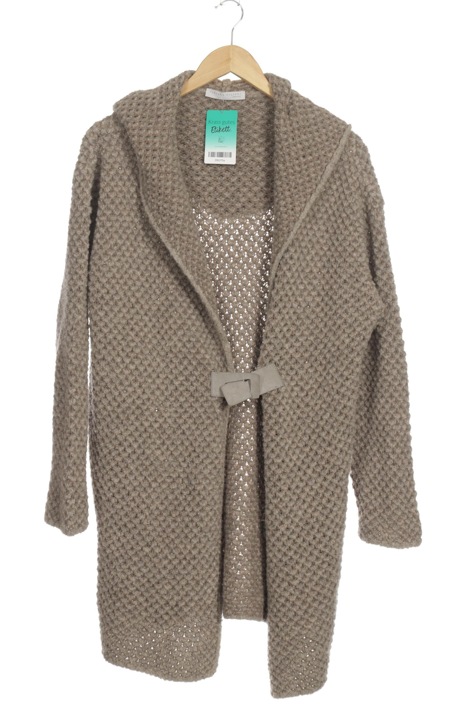 

Fabiana Filippi Damen Strickjacke, grau, Gr. 38