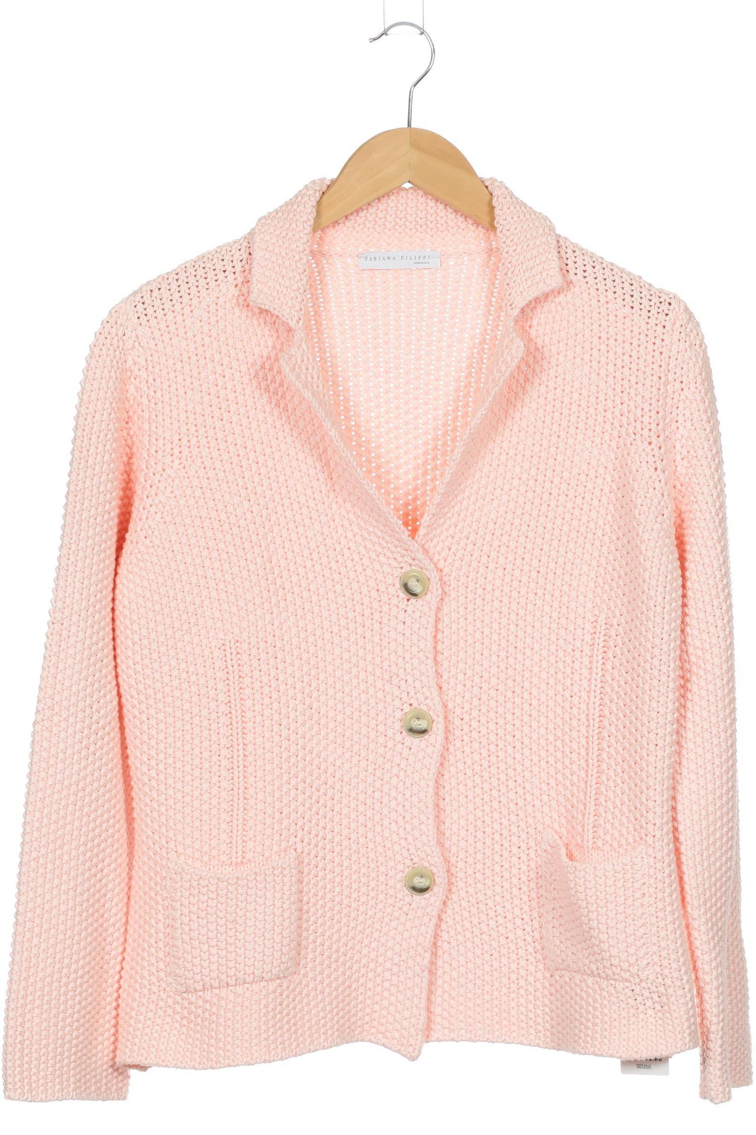 

Fabiana Filippi Damen Strickjacke, pink, Gr. 42