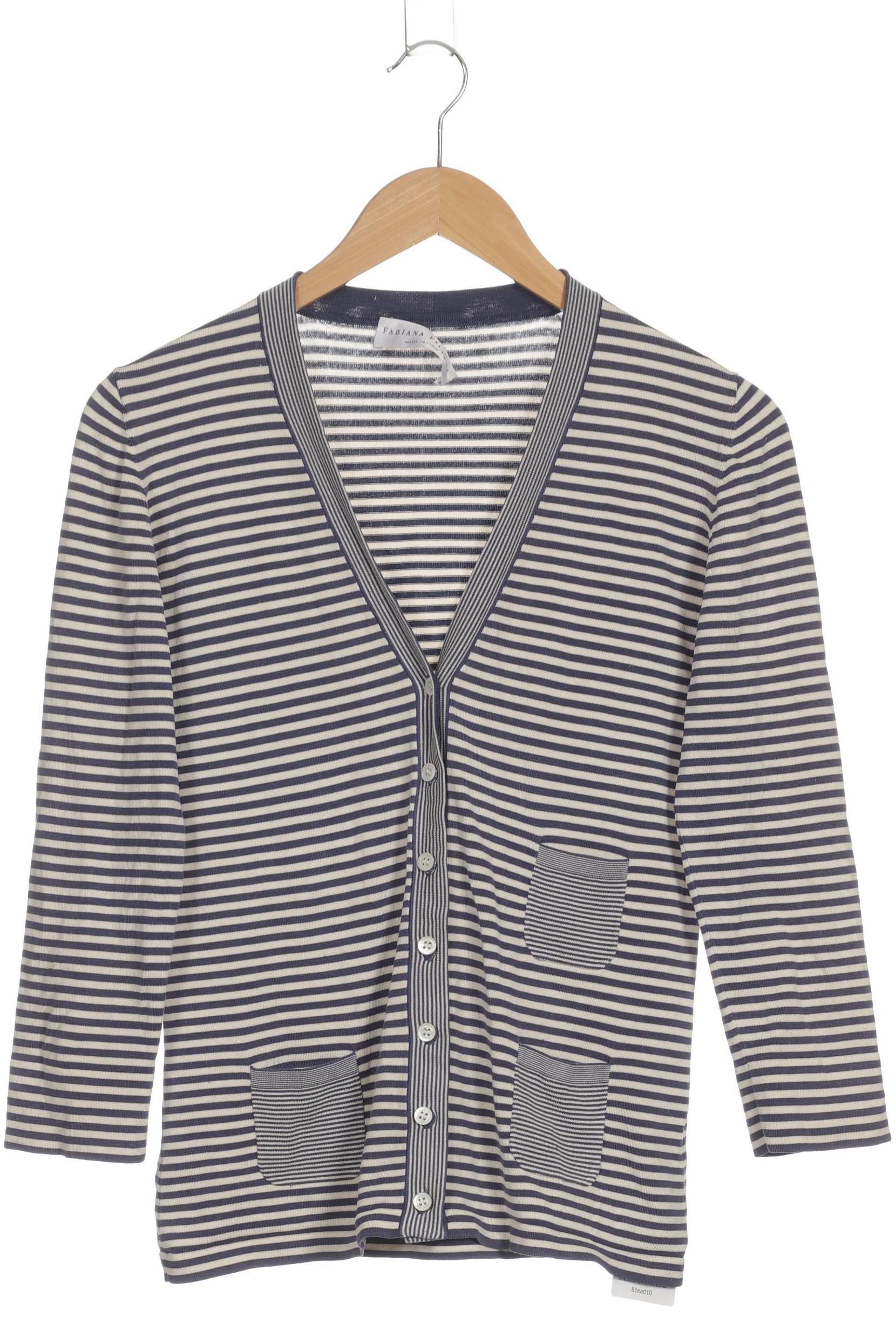 

Fabiana Filippi Damen Strickjacke, blau, Gr. 40