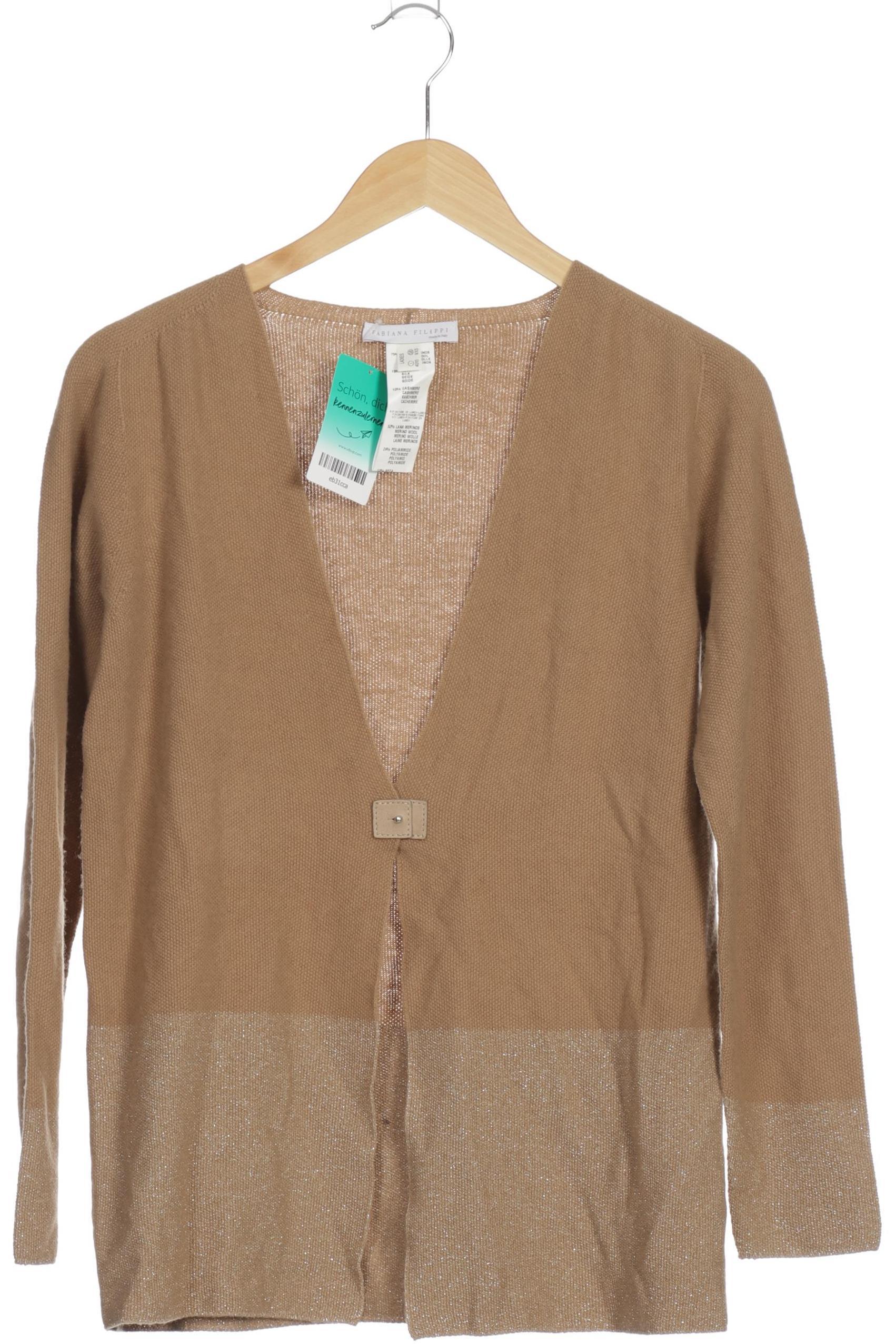 

Fabiana Filippi Damen Strickjacke, braun, Gr. 34